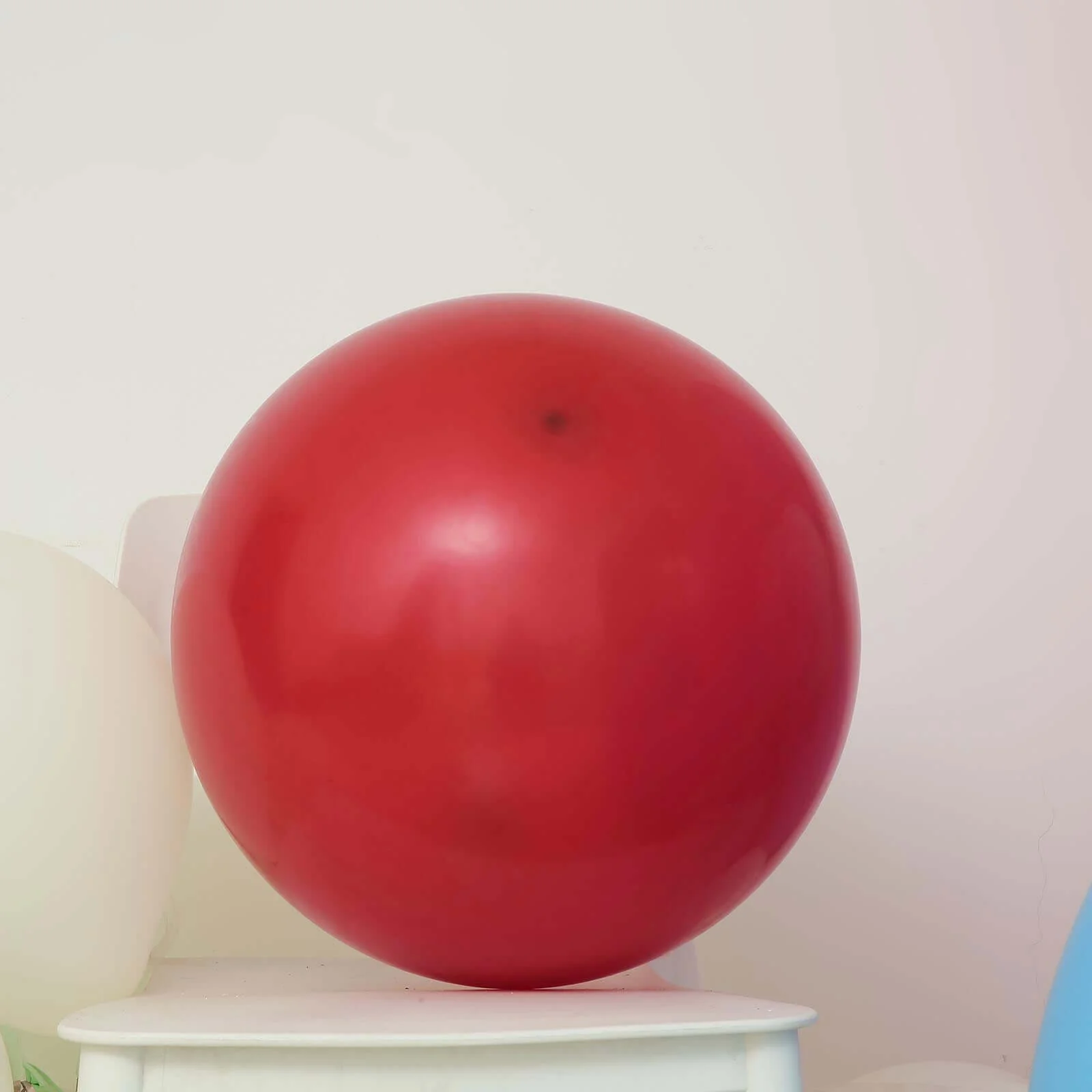 10 Pack Matte Pastel Burgundy Helium or Air Latex Party Balloons 18" - Image 11