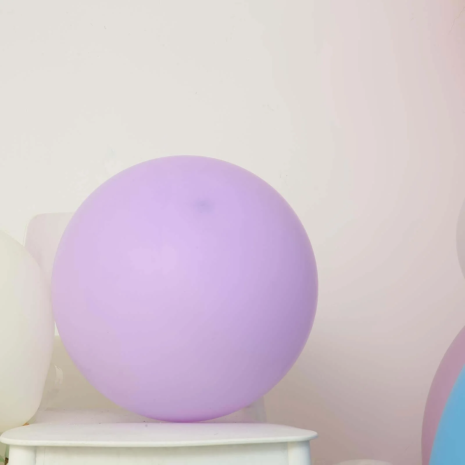 10 Pack Matte Pastel Lavender Lilac Helium or Air Latex Party Balloons 18" - Image 10