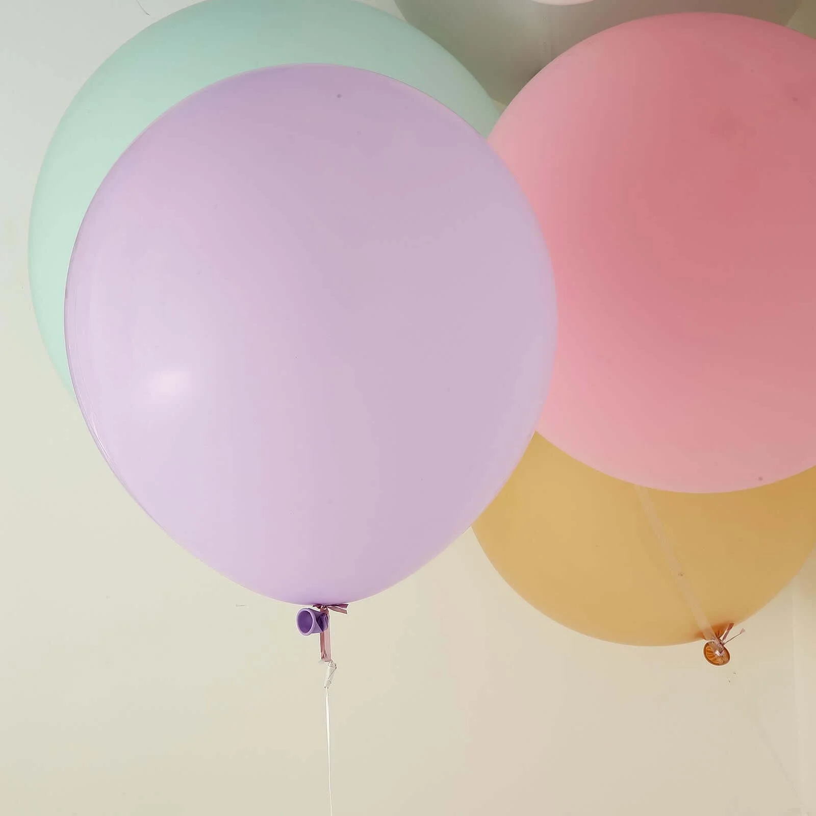 10 Pack Matte Pastel Lavender Lilac Helium or Air Latex Party Balloons 18" - Image 14
