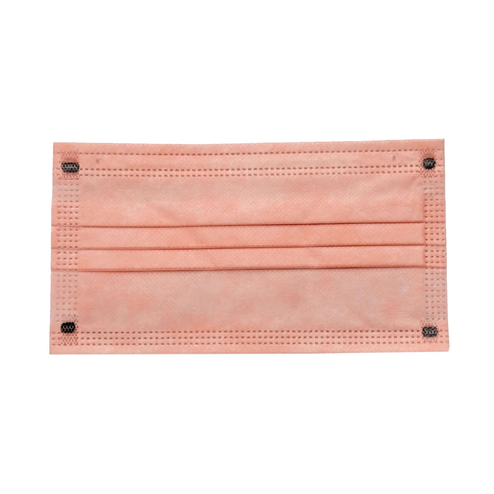 10 Pack Coral Disposable Face Mask Non Woven Mask with Ear Loop 3 Ply - Image 6