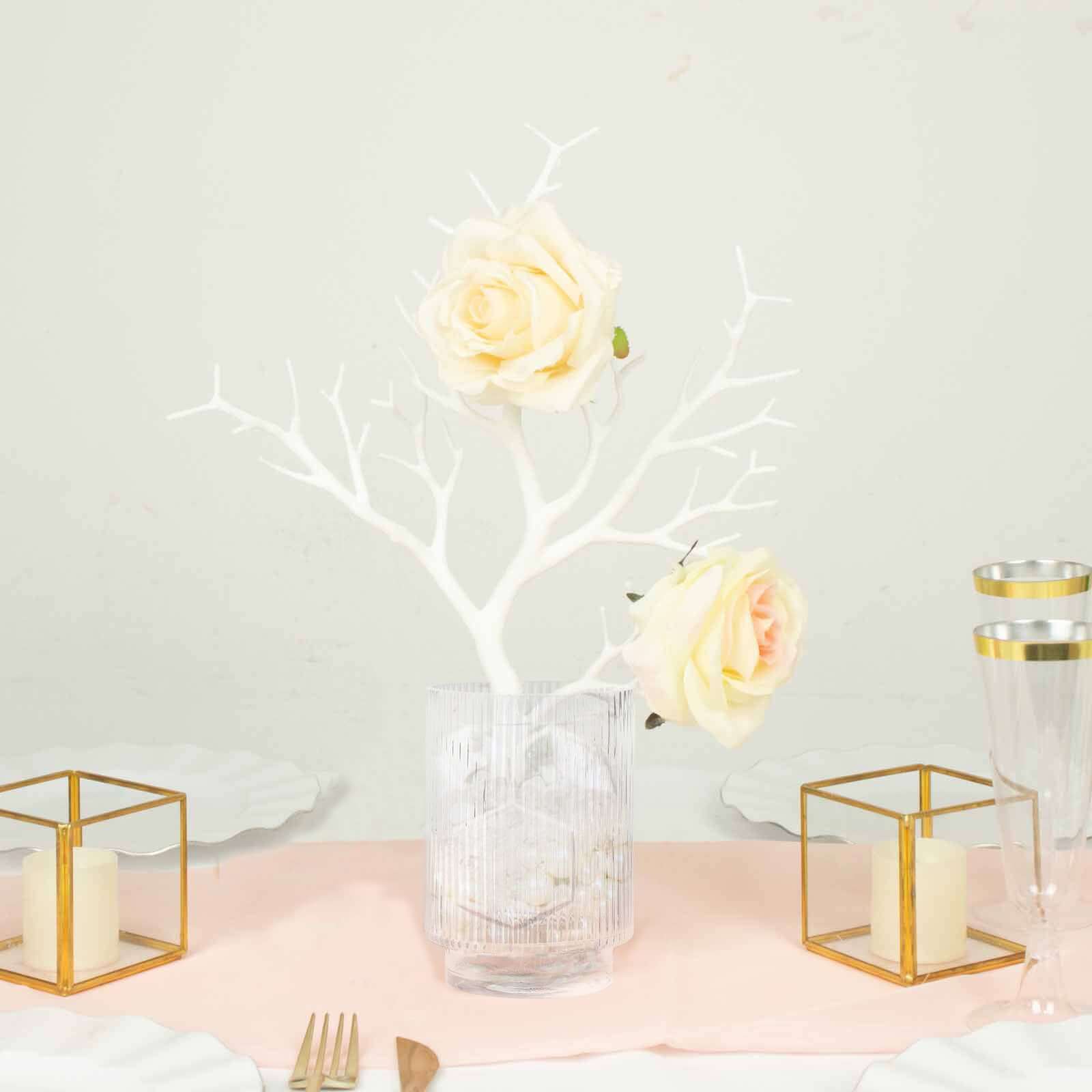 10-Pack Artificial Manzanita Tree Branch 14" White - Image 13