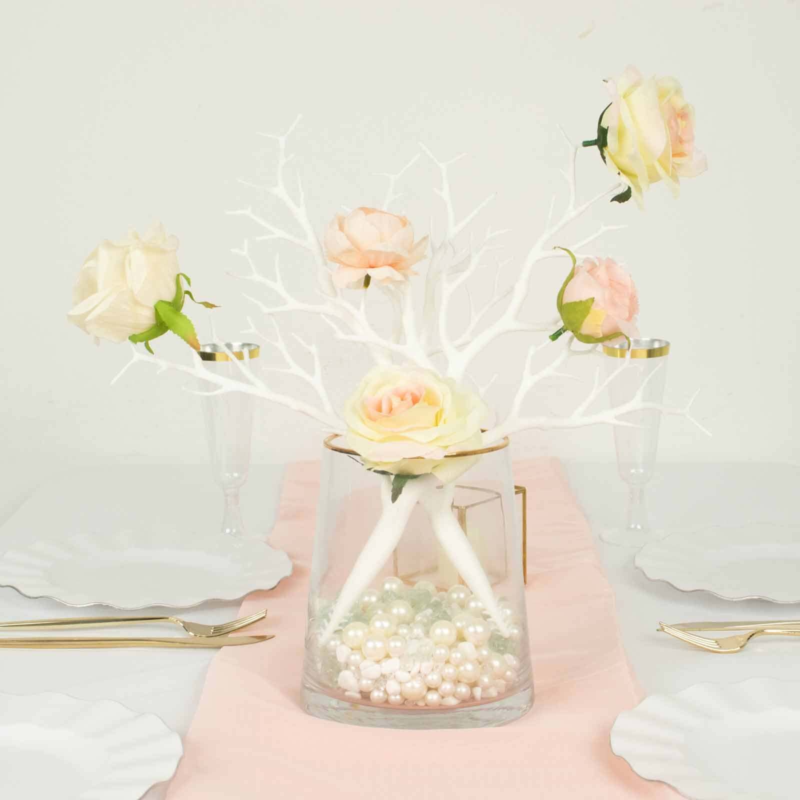 10-Pack Artificial Manzanita Tree Branch 14" White - Image 15