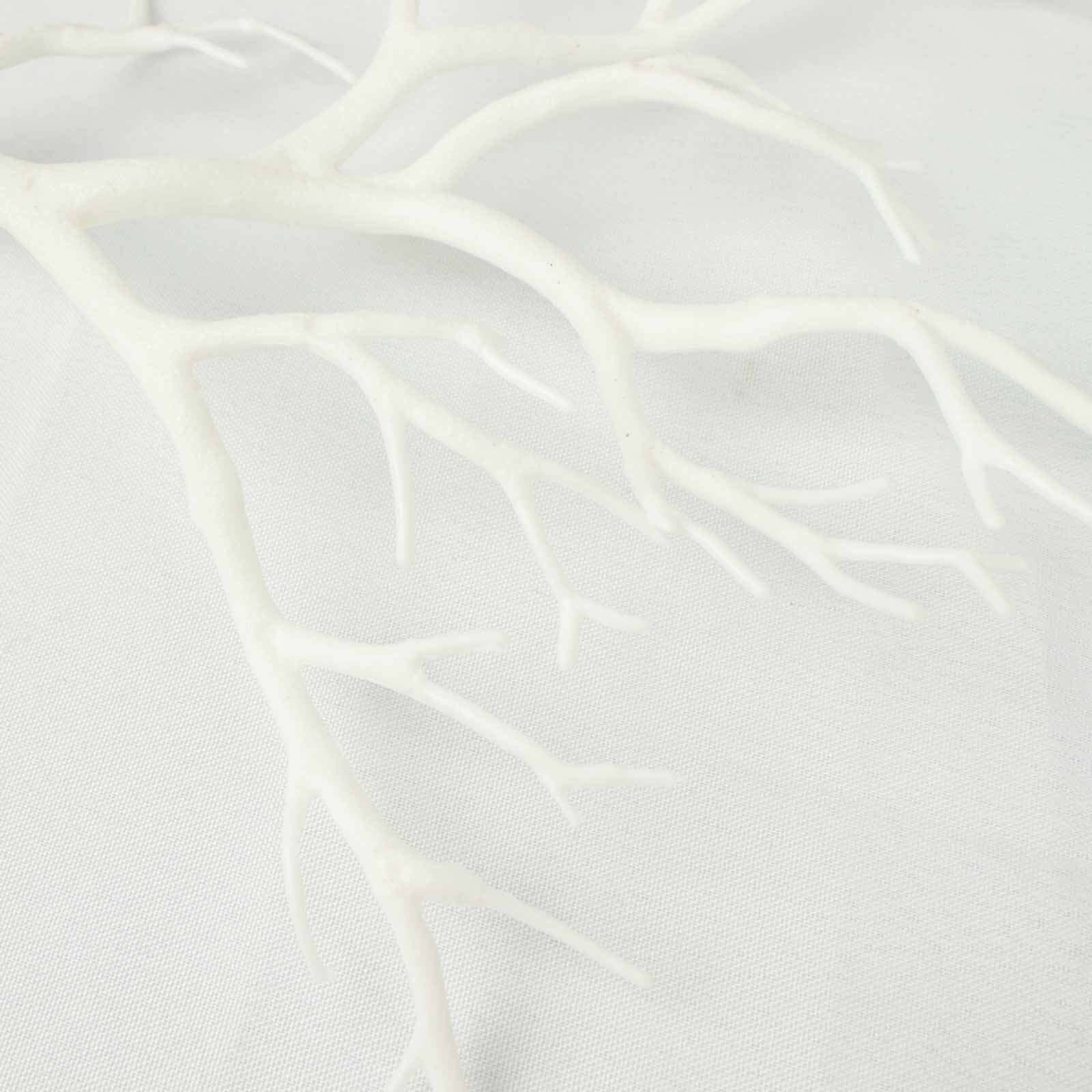 10-Pack Artificial Manzanita Tree Branch 14" White - Image 16