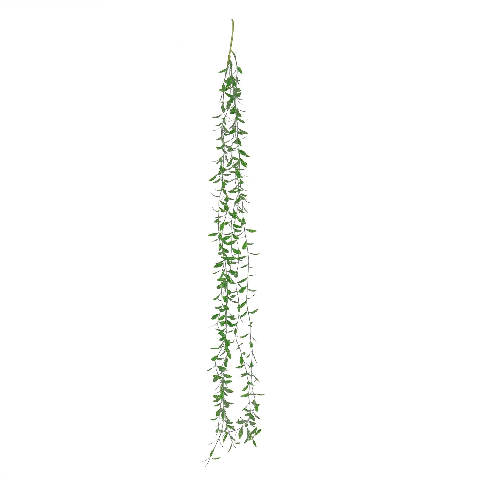 10 Pack Artificial Weeping Willow Leaves Hanging Vines with Stems, Fake Ivy Greenery Garland for Backdrop Wall Decor - 3.5ft - Image 6