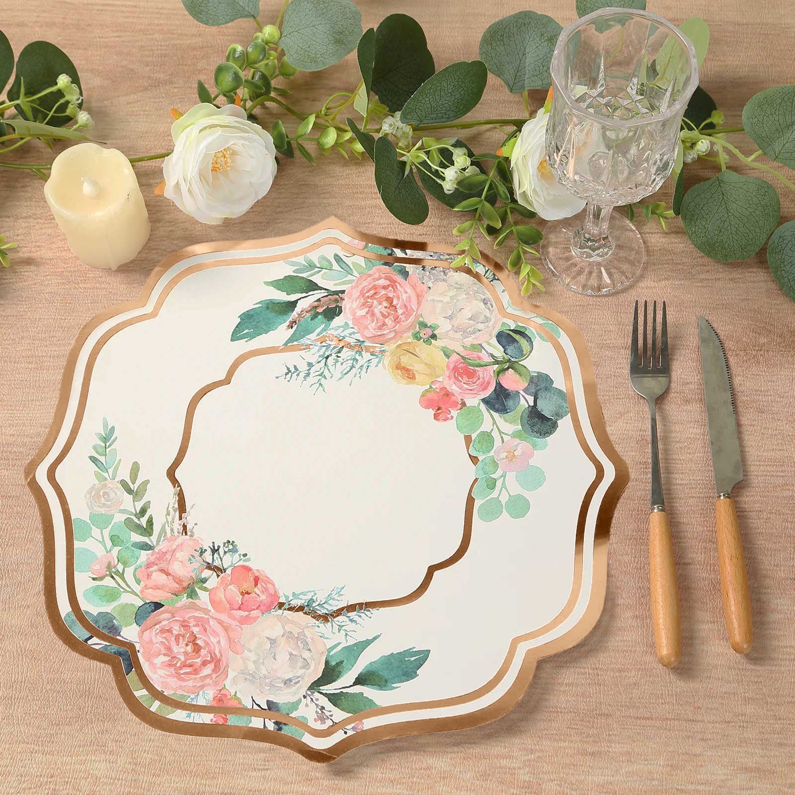 10-Pack Disposable Table Placemats 13" White - Image 4