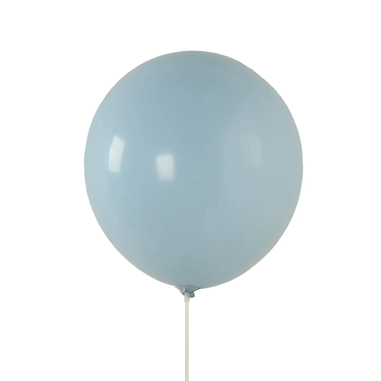 10 Pack Matte Pastel Ice Blue Biodegradable Balloons, Round Eco-friendly Thick Latex Party Balloons - 18" - Image 7