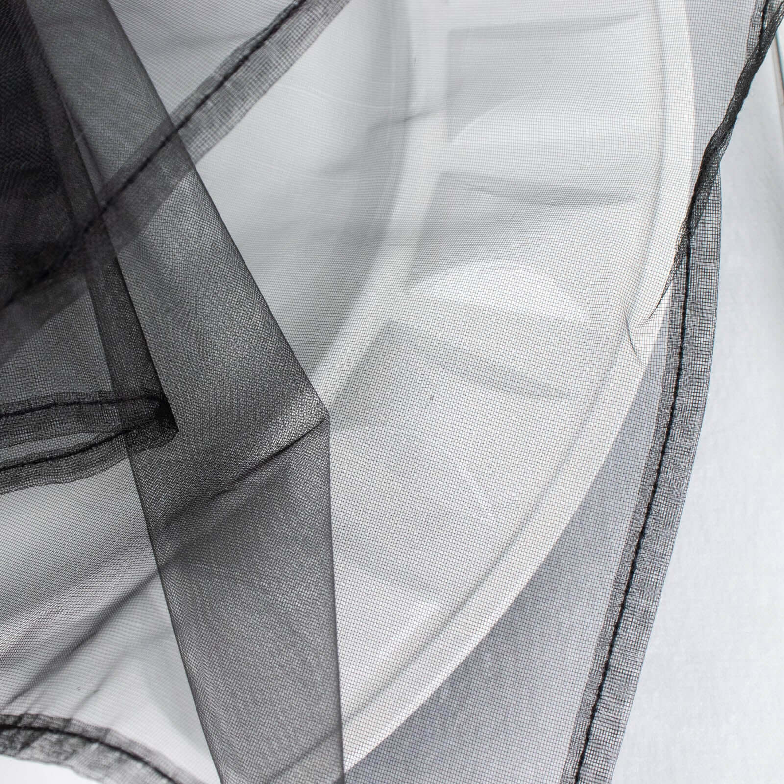 10 Pack Organza Napkins 23"x23" Black - Crisp & Lightweight Sheer Dinner Napkins - Image 11