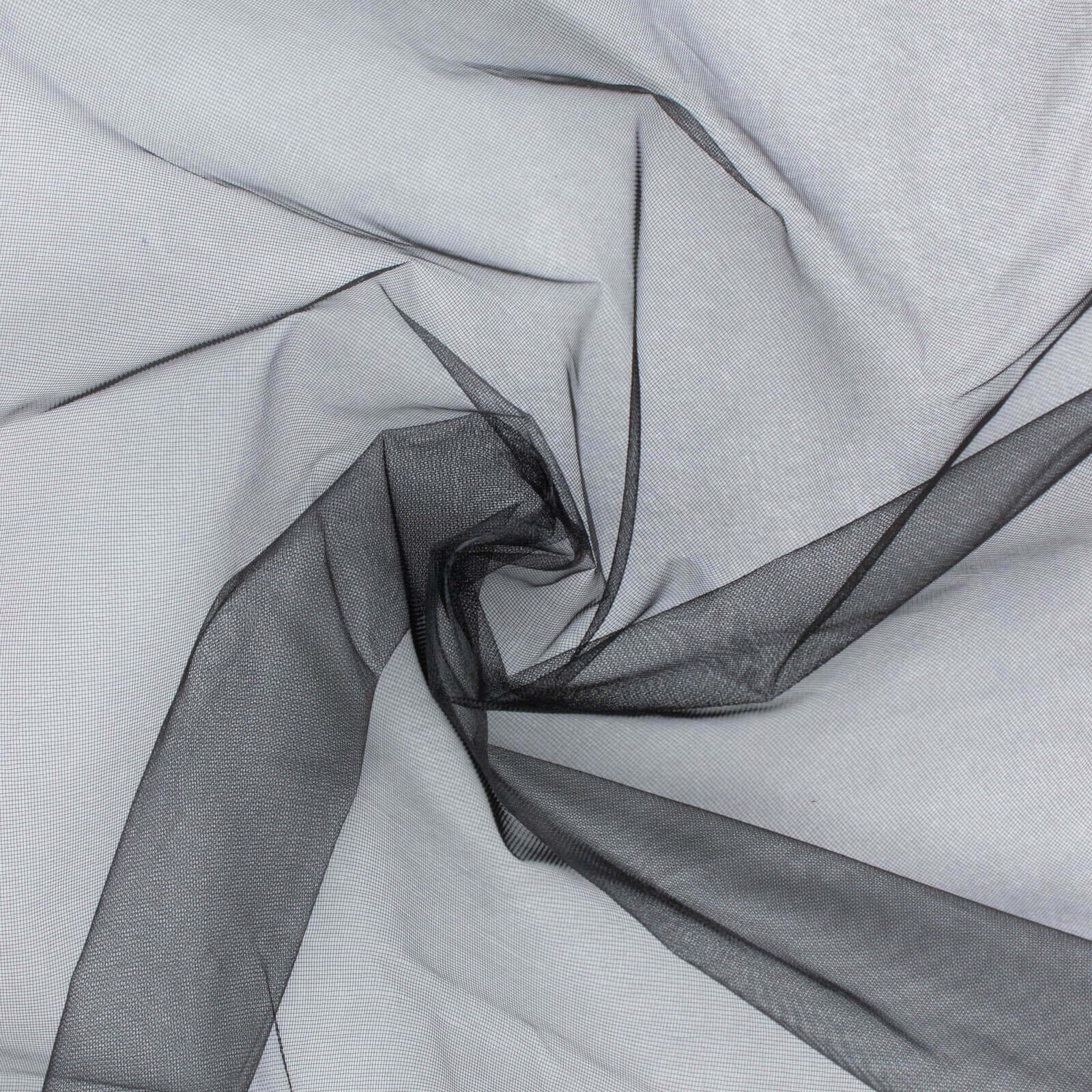 10 Pack Organza Napkins 23"x23" Black - Crisp & Lightweight Sheer Dinner Napkins - Image 3