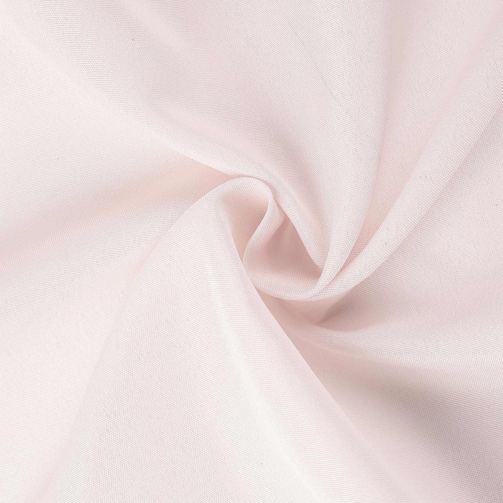 10 Pack Polyester Folding Chair Covers Blush - Reusable Stain-Resistant Slipcovers - Image 10