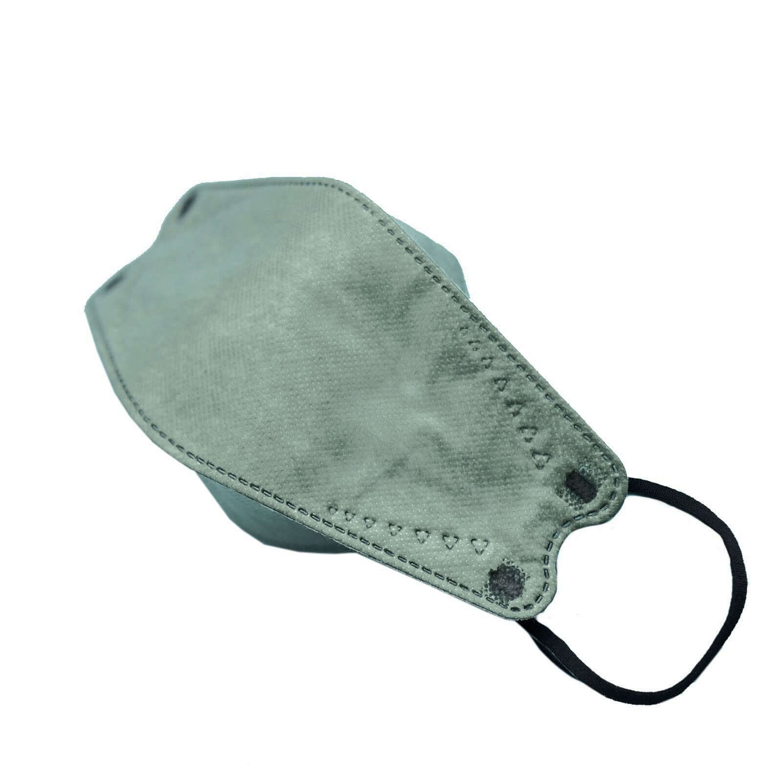 10 Pack Sage Green Breathable KF94 Face Mask, 3D Fish-Design Mouth Shields for Adult, 4-Layer Protective Face Masks with Adjustable Nose Clip - Image 6