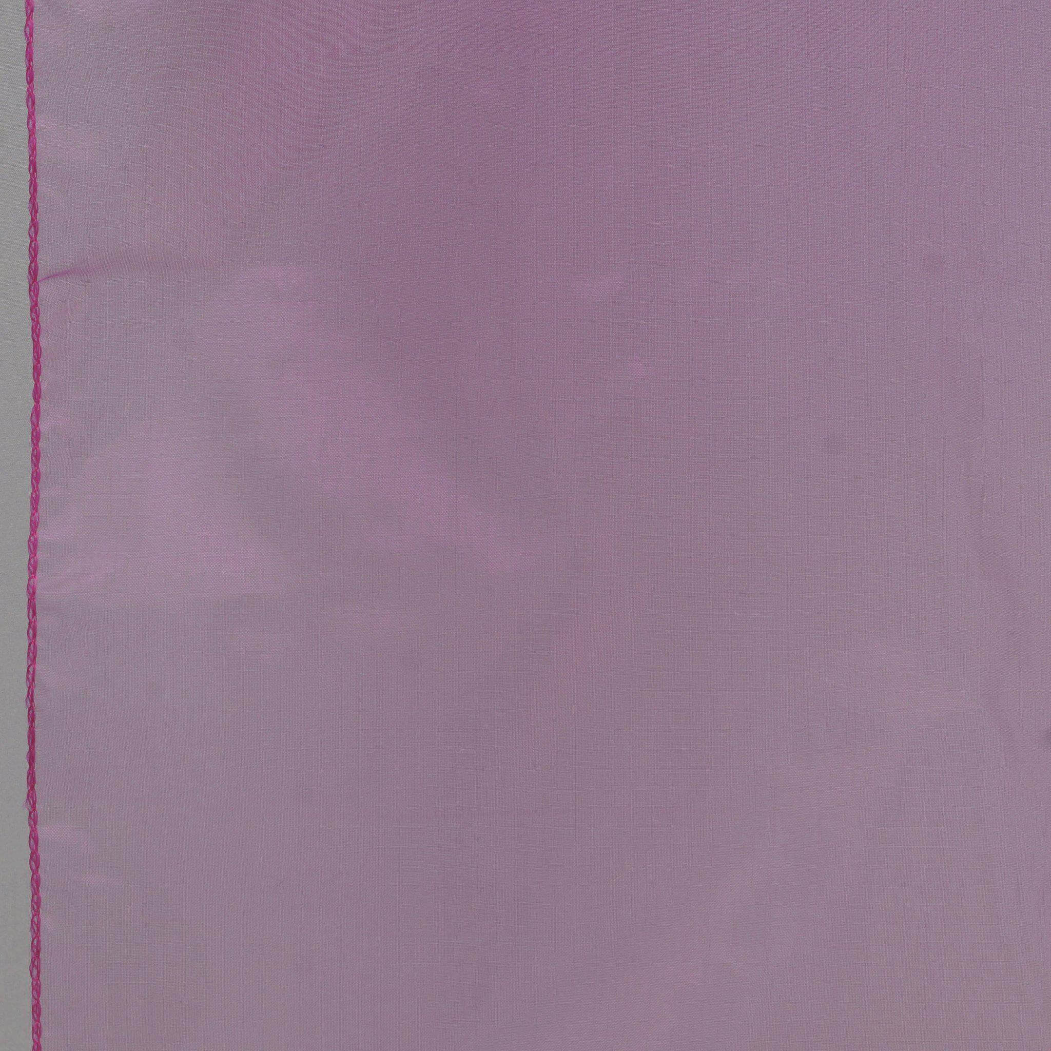 10 Pack Sheer Organza Table Runners 14"x108" Fuchsia - Lightweight Table Decor - Image 3