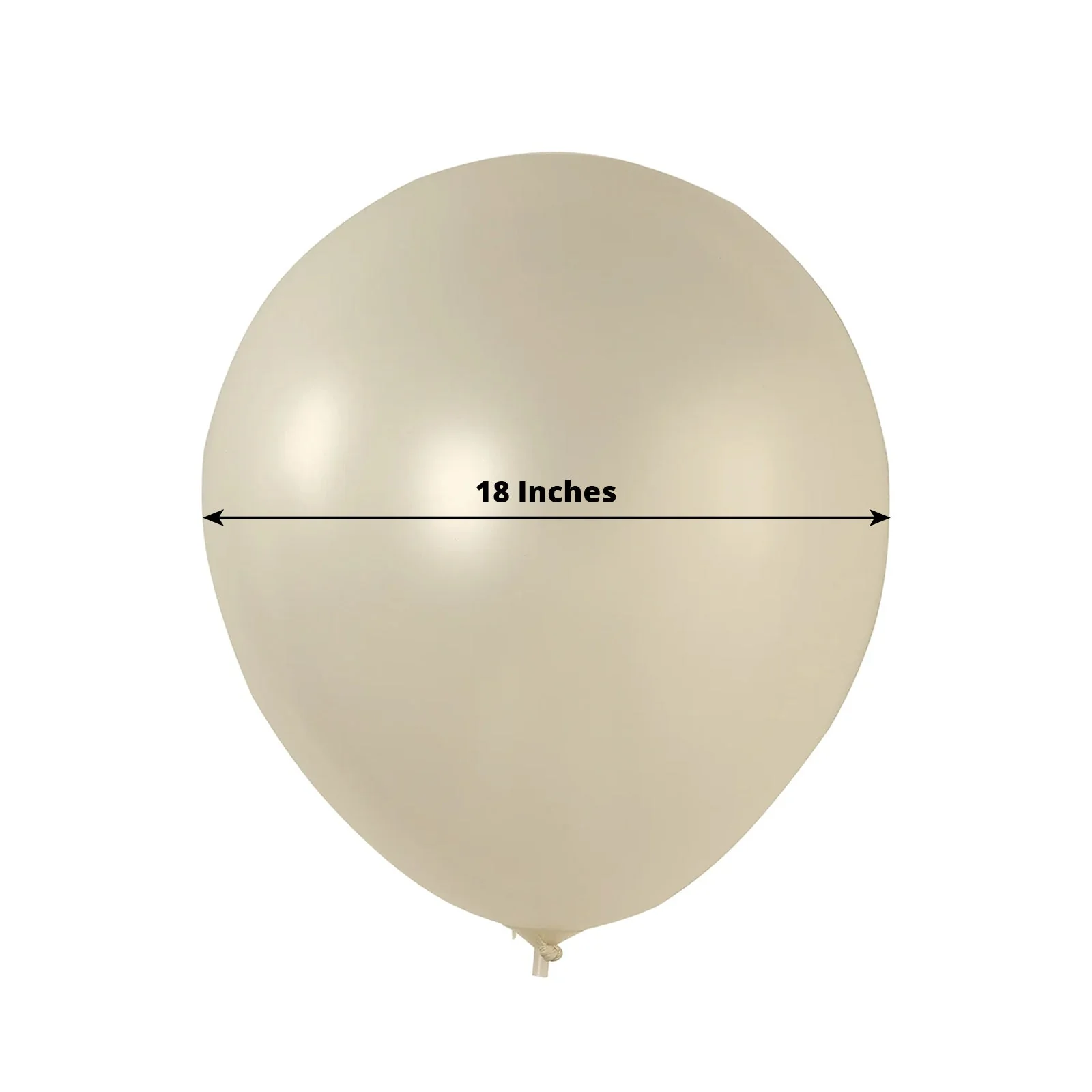 10 Pack White Biodegradable Balloons, Eco-friendly Thickened Extra Strong Latex Helium Party Balloons - 18" - Image 3