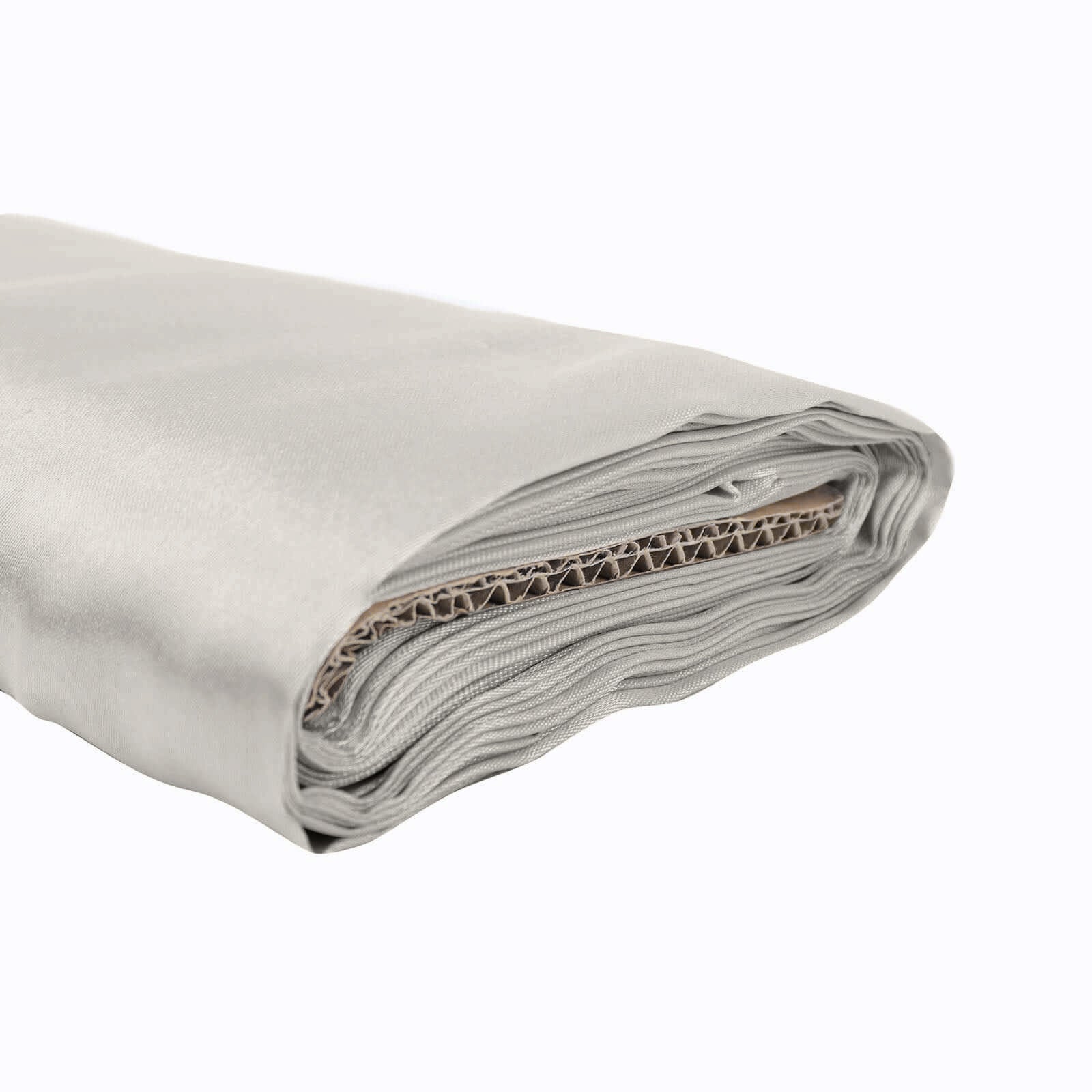 Ivory Satin Fabric Bolt 10 Yards 54" - Image 6