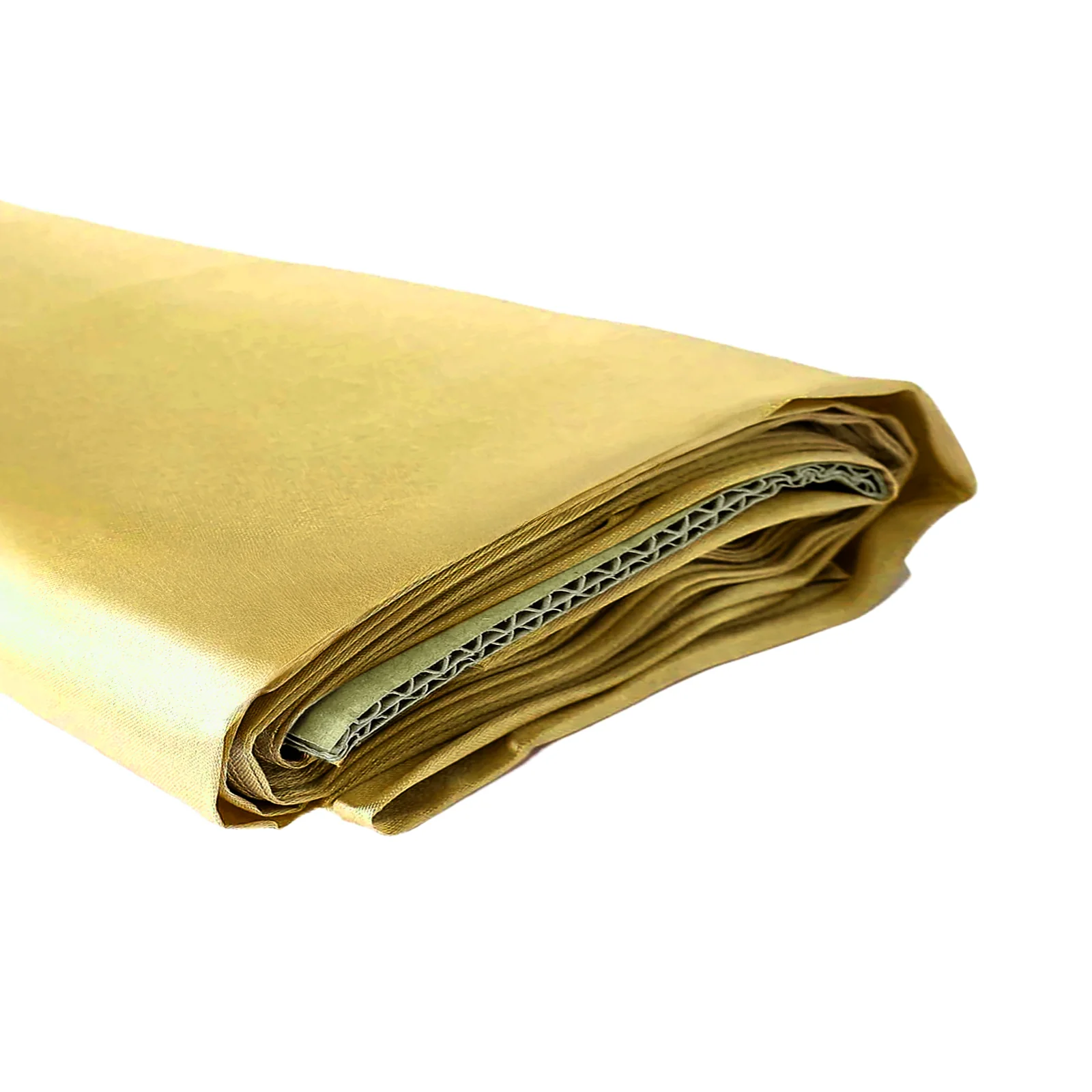 Yellow Satin Fabric Bolt 10 Yards 54" - Image 8