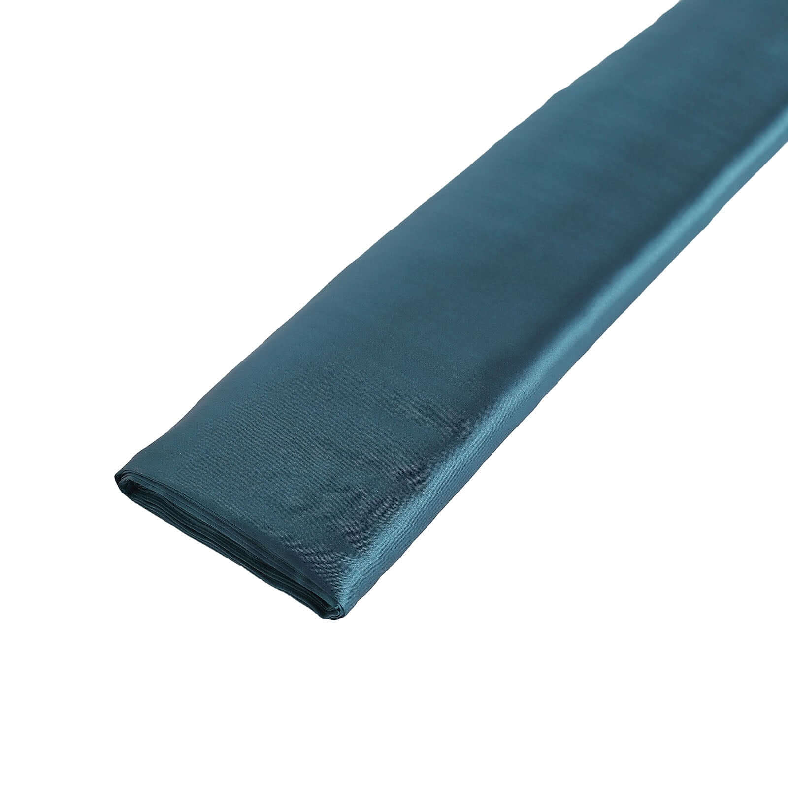 Peacock Teal Satin Fabric Bolt 10 Yards x 54" - Image 3
