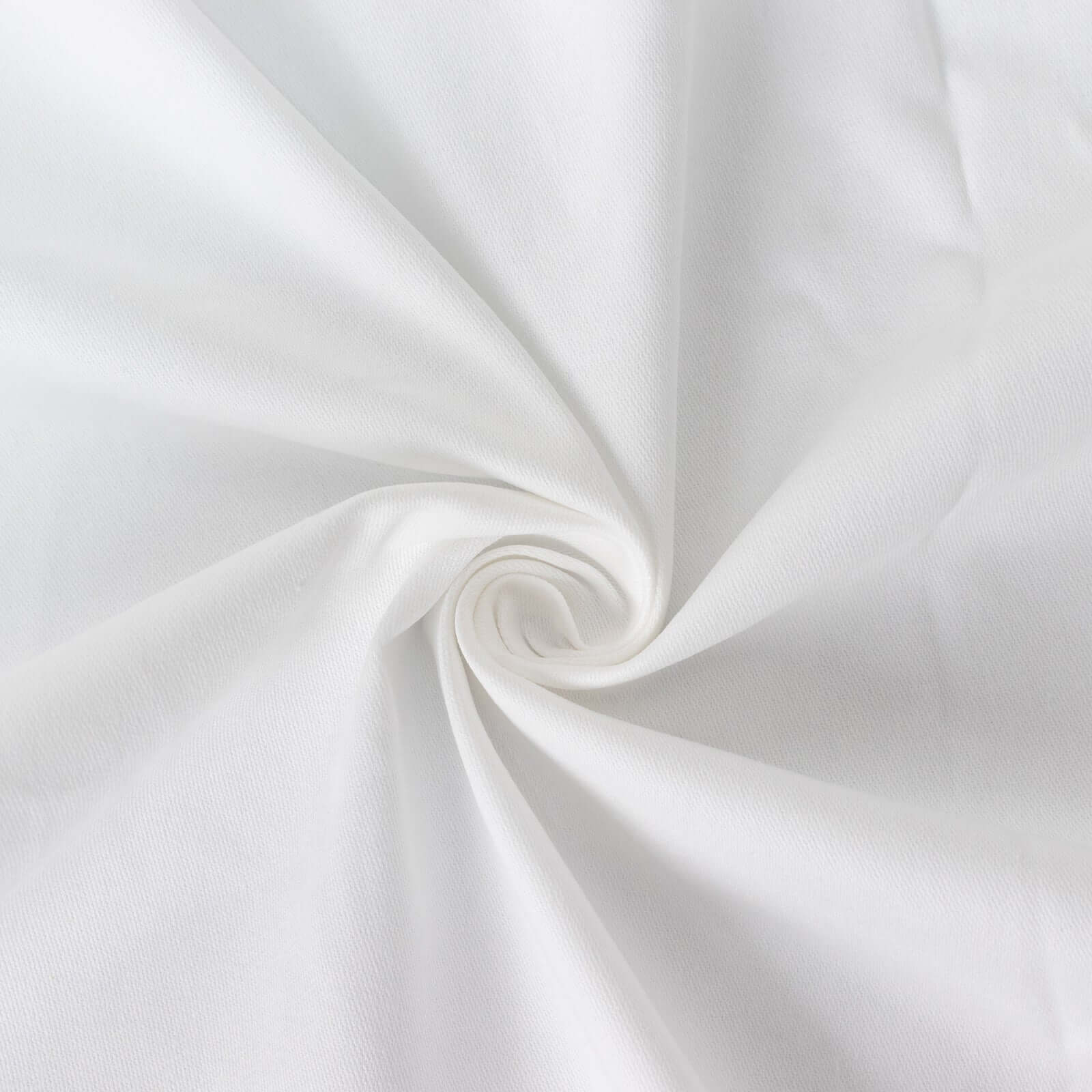 100% Cotton Rectangle Tablecloth 60"x102" White Linen - Soft & Breathable Table Cover - Image 8