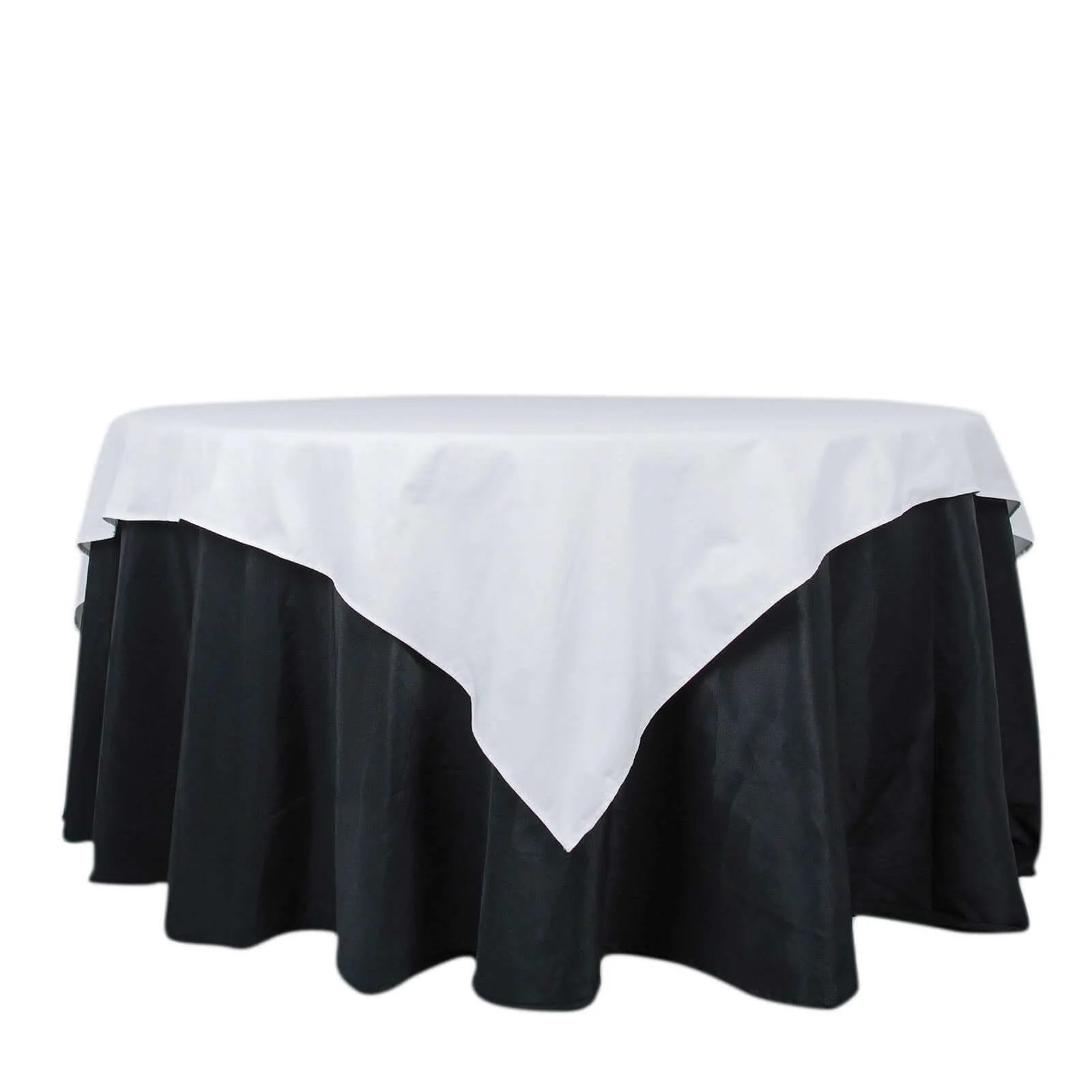 100% Cotton Square Table Overlay 70"x70" White Linen - Soft & Breathable Table Topper for Stylish Tablescapes - Image 7