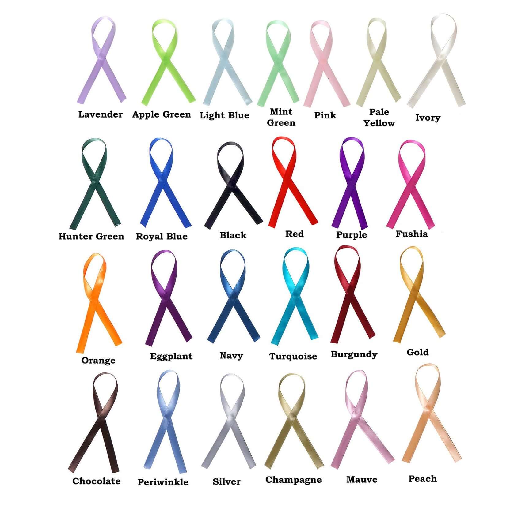 100 Pack Personalized Custom Ribbon for Wedding Favors 3/8" - Image 7