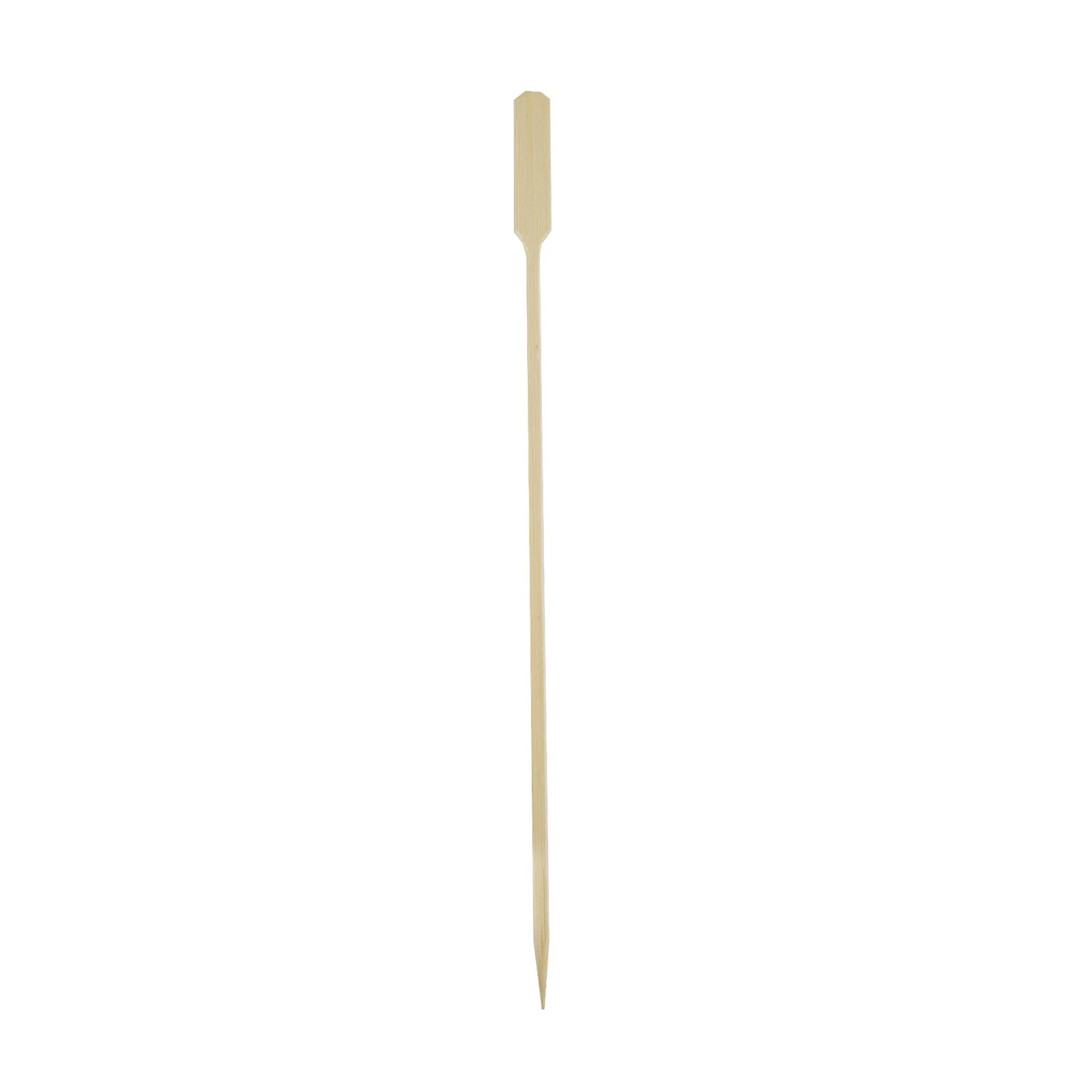 100-Pack Bamboo Skewers 10", Paddle Decorative Top Cocktail Sticks - Eco Friendly Party Picks - Image 6