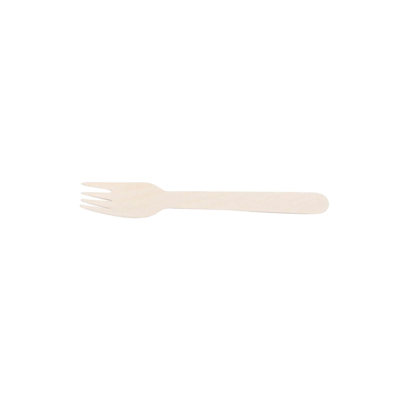 100-Pack Birchwood Forks 6" Natural - Eco Friendly Disposable Wooden Cutlery for BBQs, Picnics & Rustic-Themed Events - Image 7