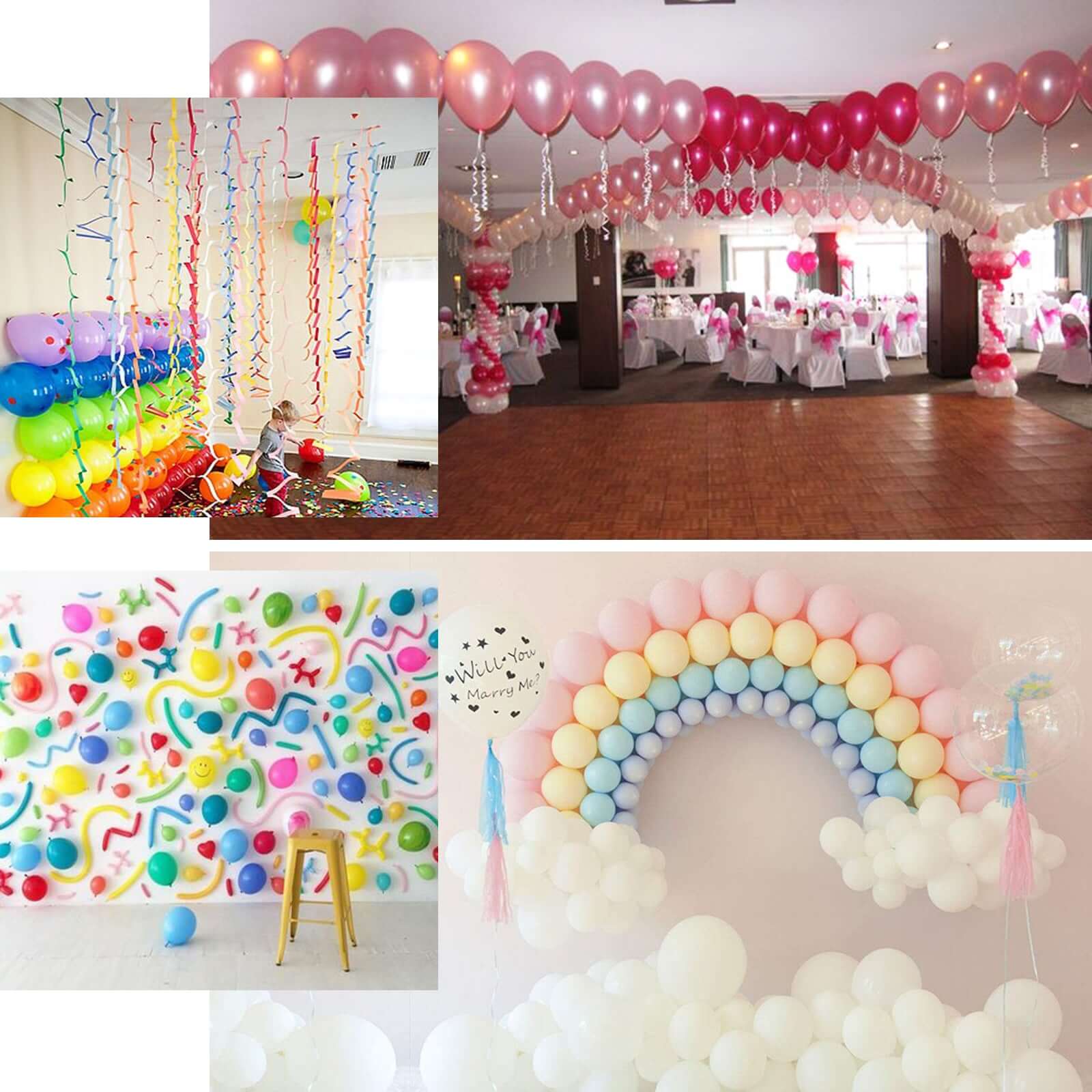 100 Pack Clear Removable Balloon Arch Glue Dots, Adhesive Points - Image 5