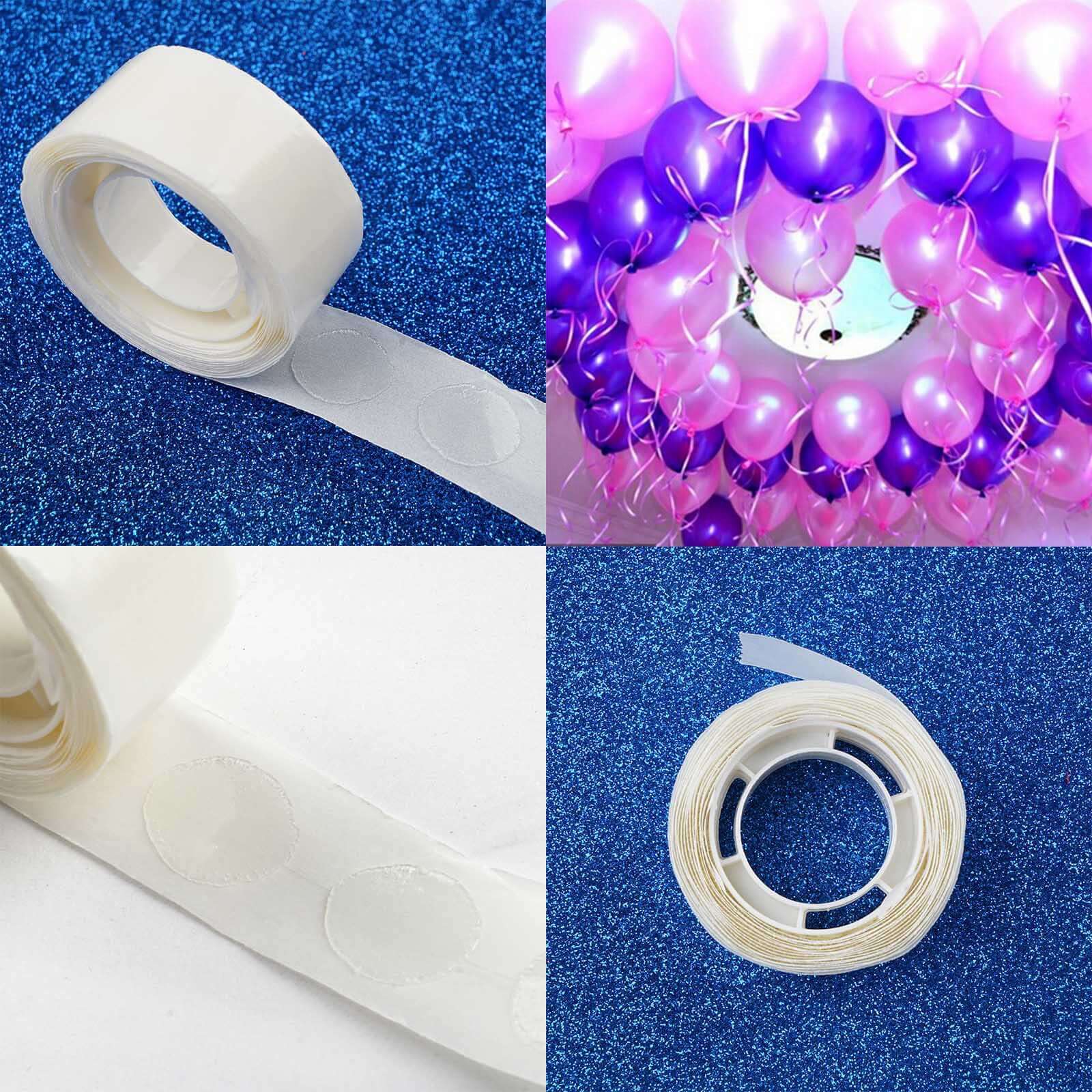 100 Pack Clear Removable Balloon Arch Glue Dots, Adhesive Points - Image 7