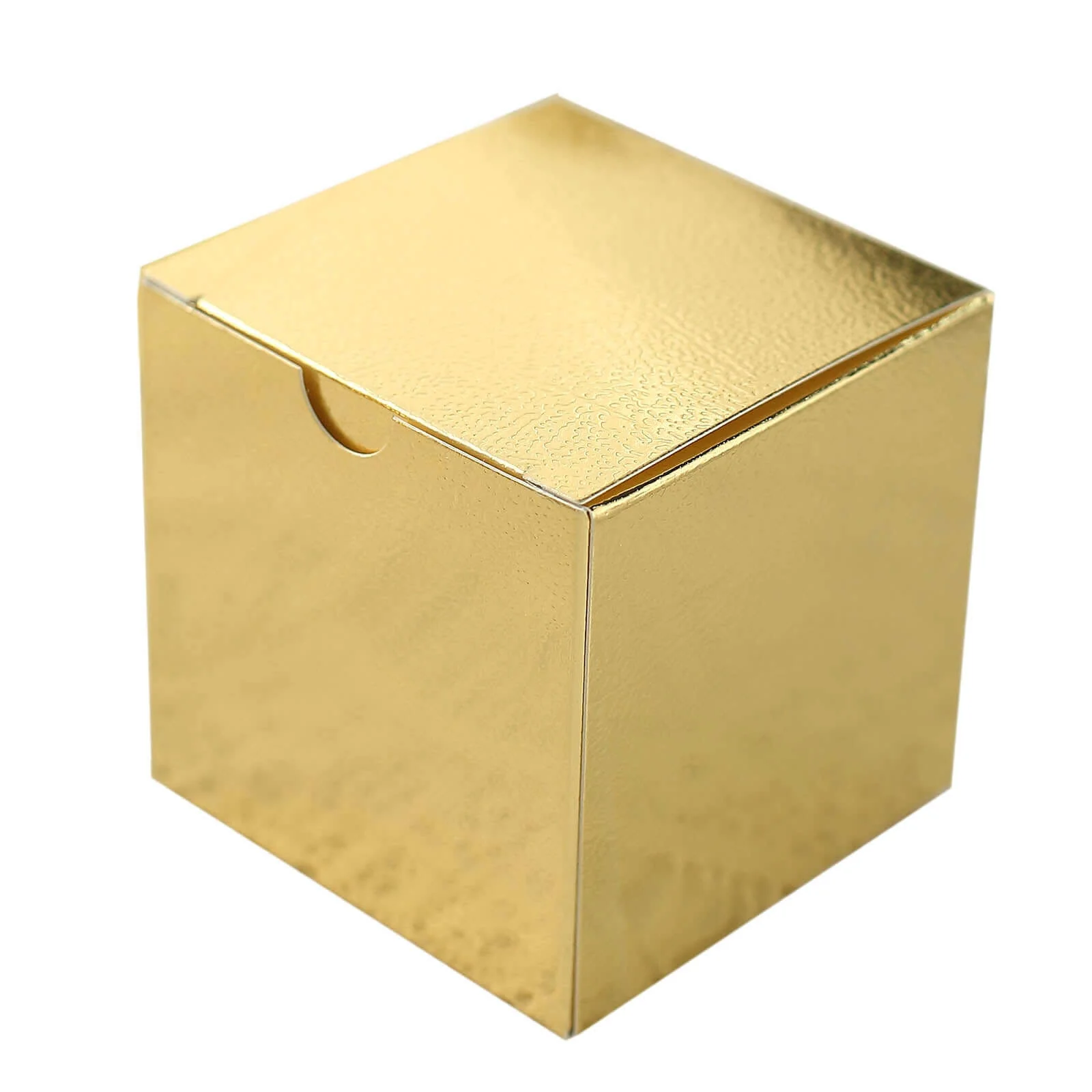 100 Pack Easy DIY Gold Party Or Shower Favor Candy Gift Boxes - 3" - Image 7