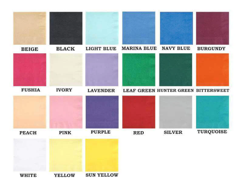 100-Pack Paper Cocktail Napkins Personalized Monogram - Custom Napkins for Parties - Image 7