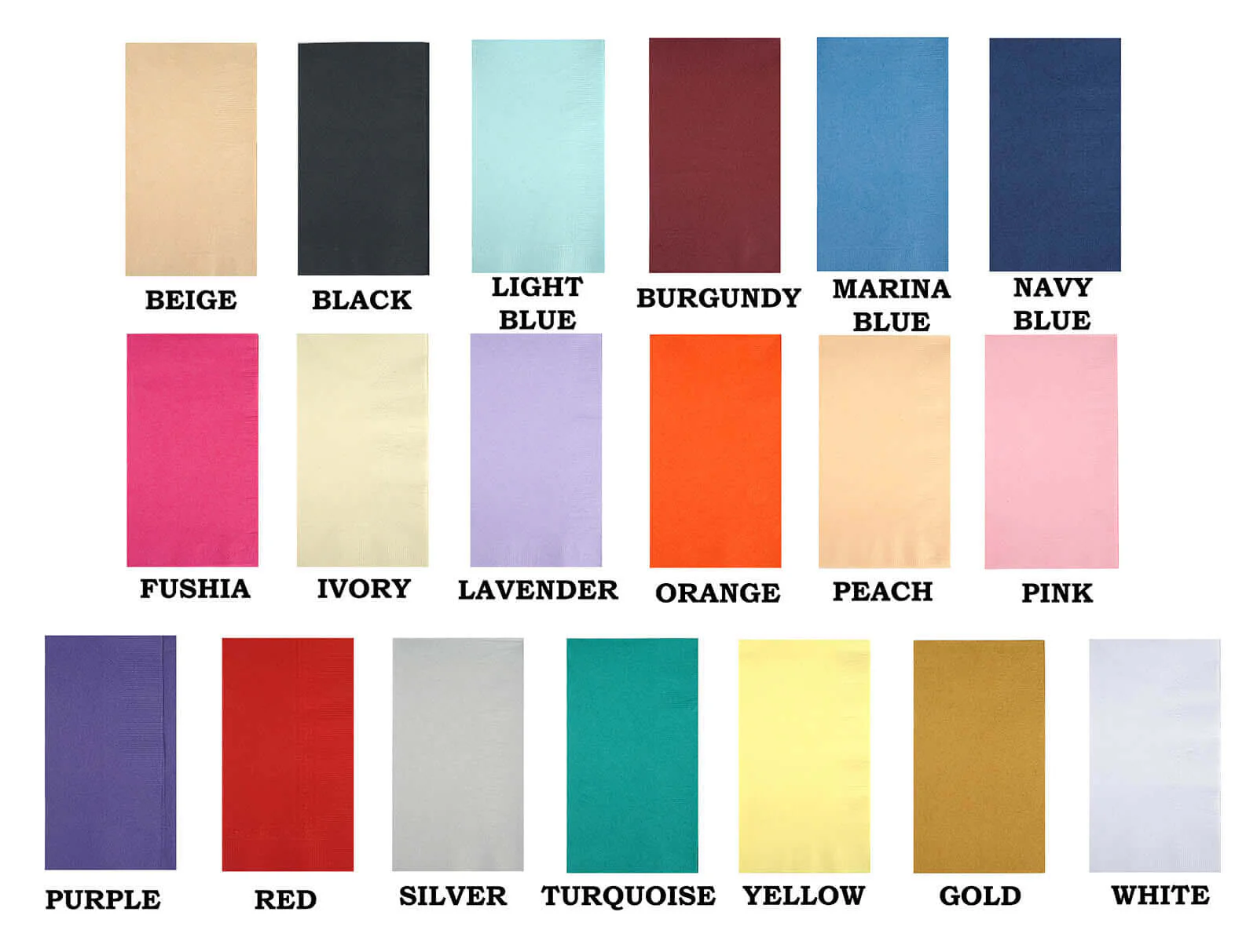 100-Pack Paper Dinner Napkins Personalized Large Emblem - Custom Wedding Napkins for Events - Image 8