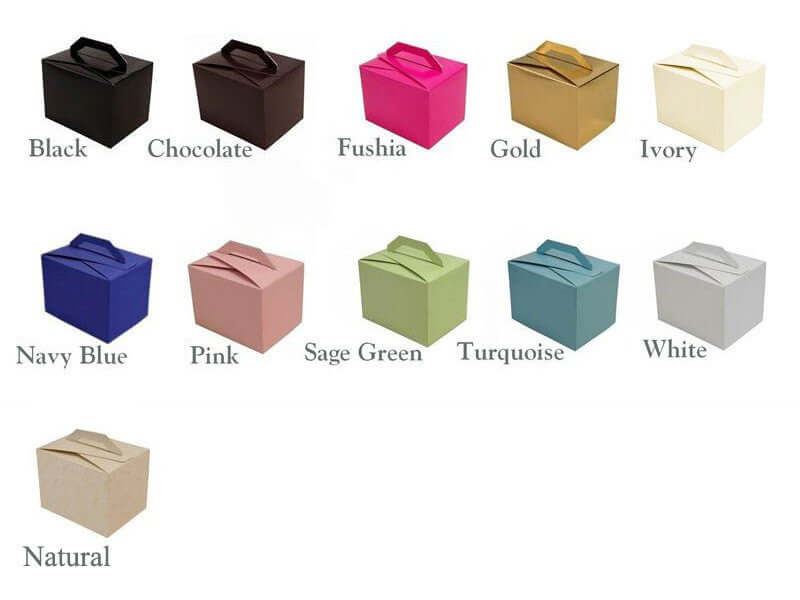 100 Pack Personalized Tote Wedding Favor Party Gift Boxes - Image 5