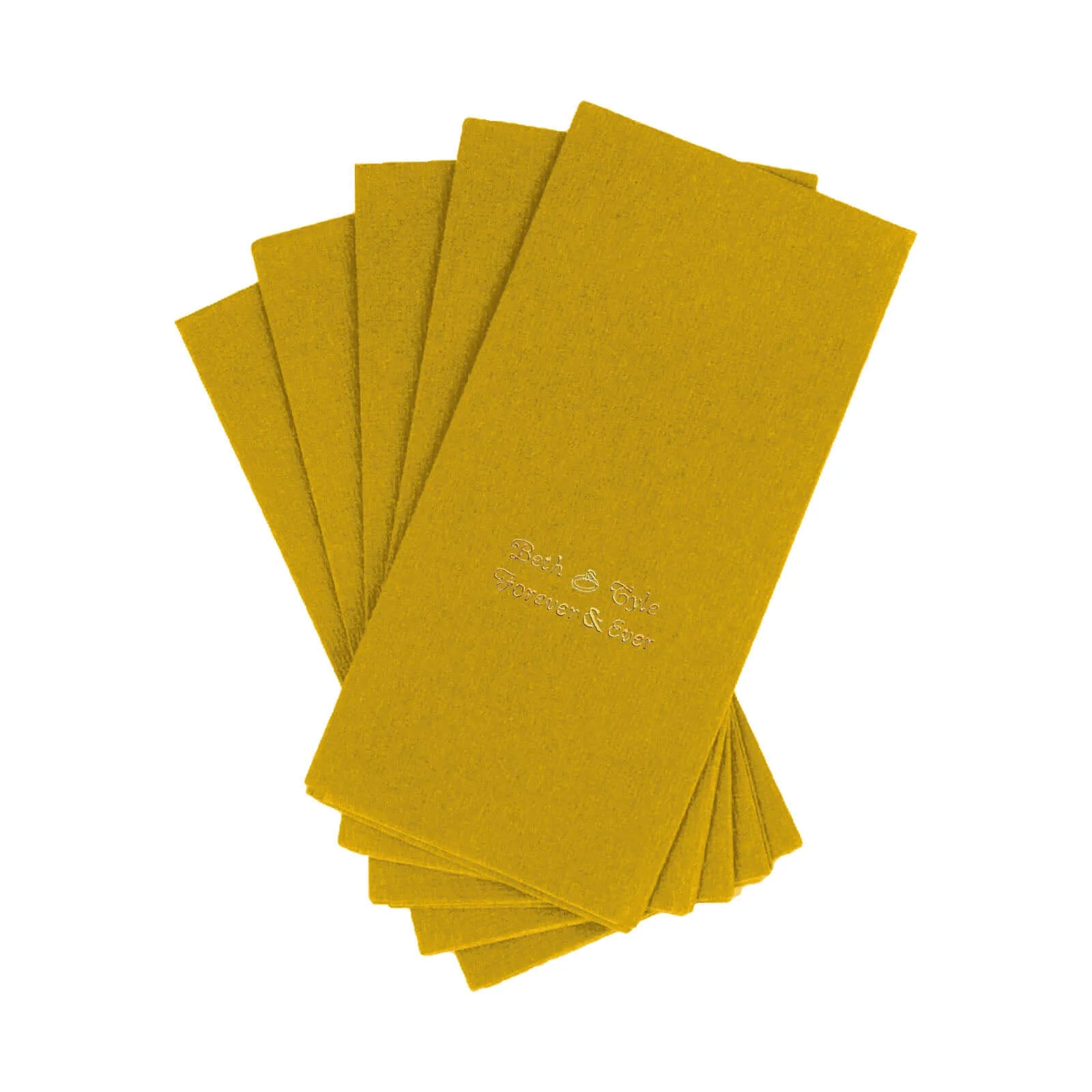 100-Pack Soft Airlaid Paper Dinner Napkins Personalized Small Emblem - Custom Highly Absorbent Party Napkins - Image 12