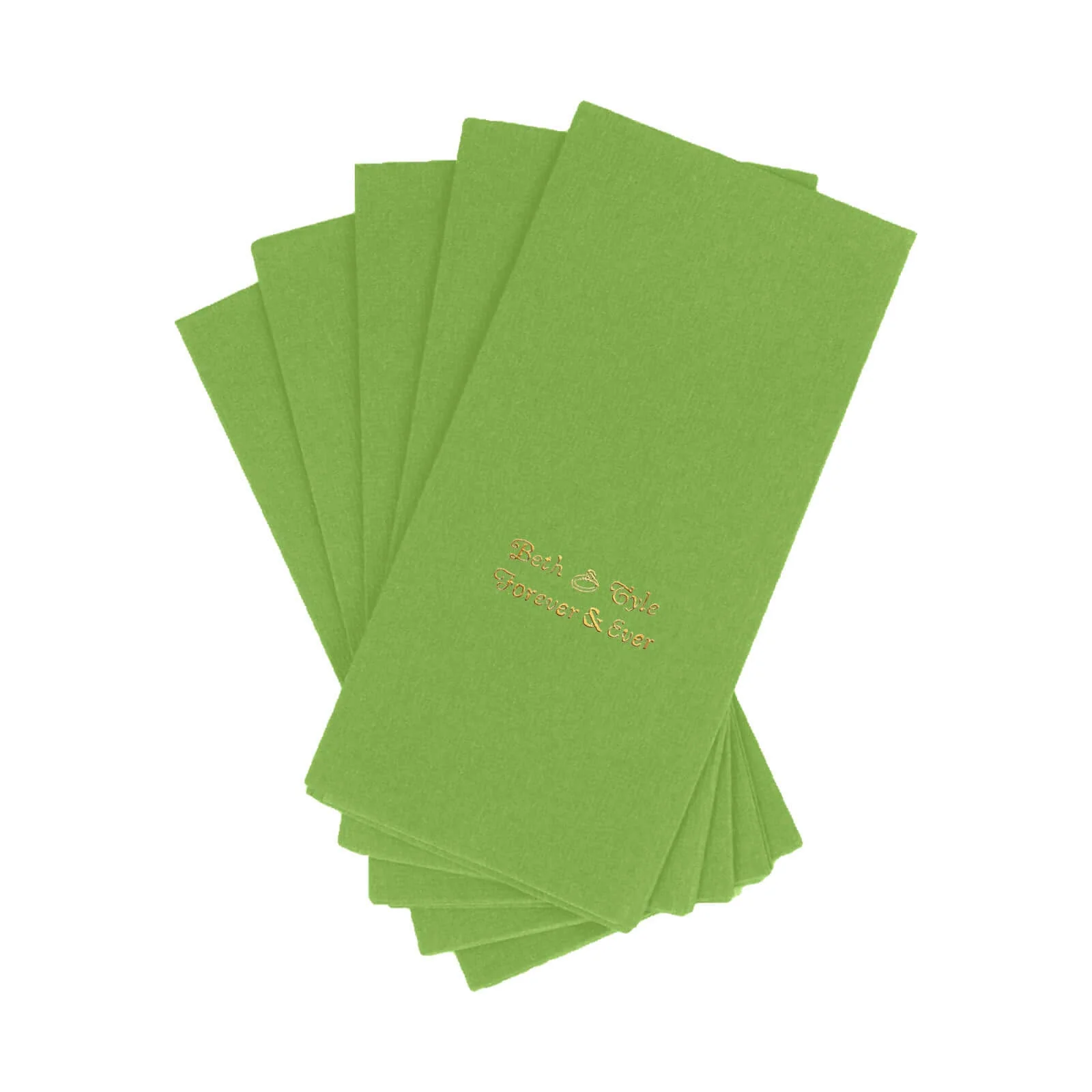 100-Pack Soft Airlaid Paper Dinner Napkins Personalized Small Emblem - Custom Highly Absorbent Party Napkins - Image 16