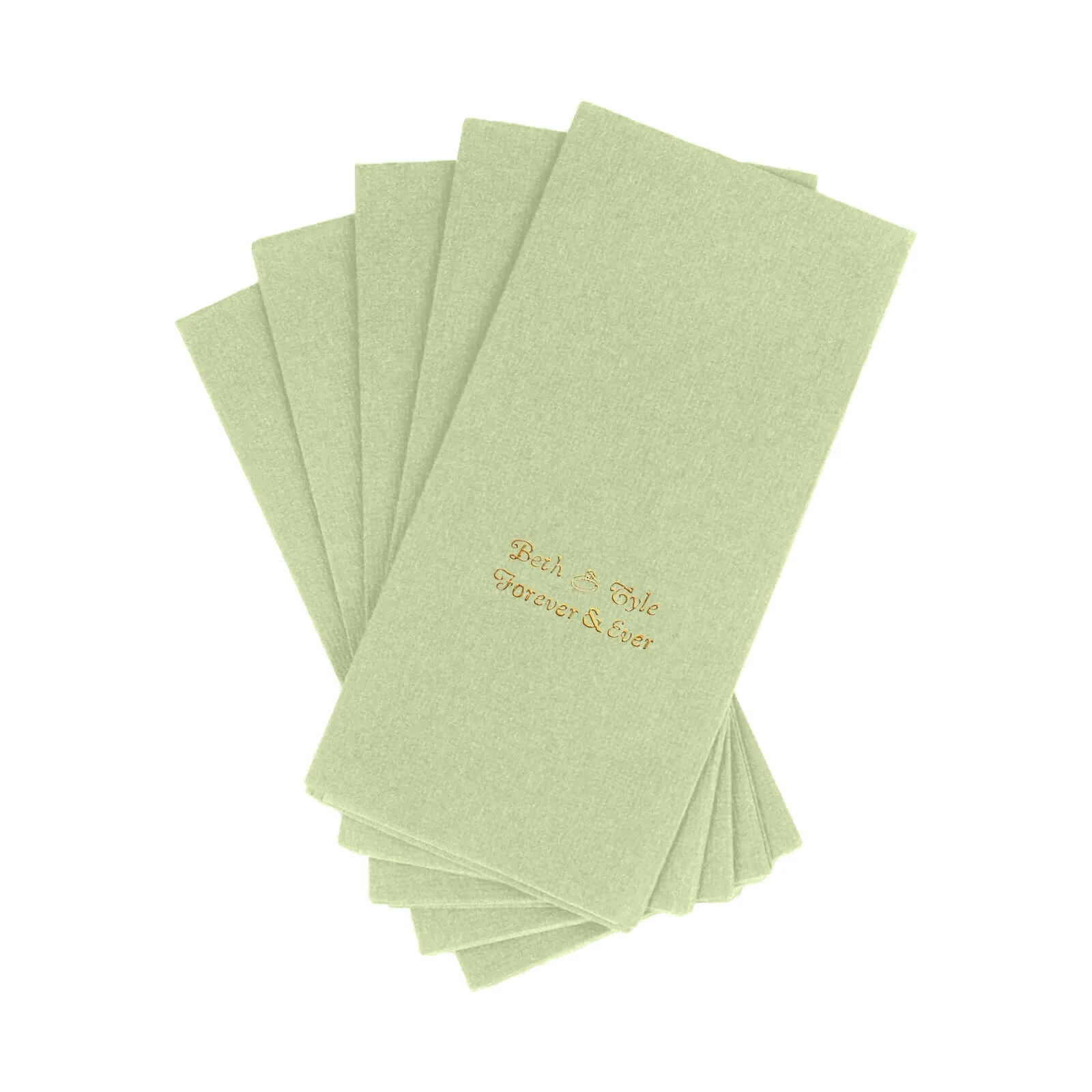 100-Pack Soft Airlaid Paper Dinner Napkins Personalized Small Emblem - Custom Highly Absorbent Party Napkins - Image 22