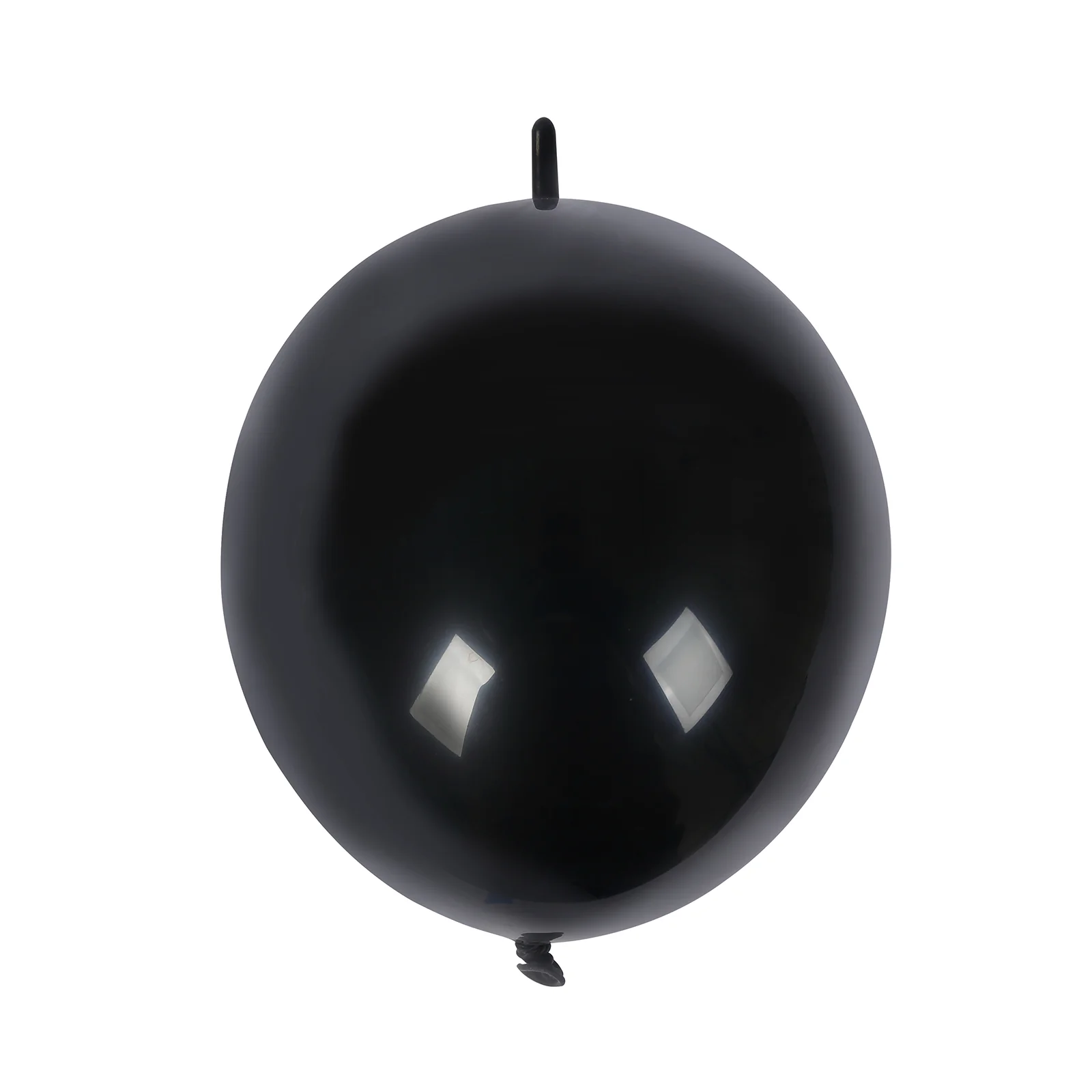 100 Pcs Biodegradable Quick Link Balloons 10" Matte Pastel Black, Latex Linking Balloons for Balloon Chains, Garland, Arch, Backdrop & Wall Decor - Image 9