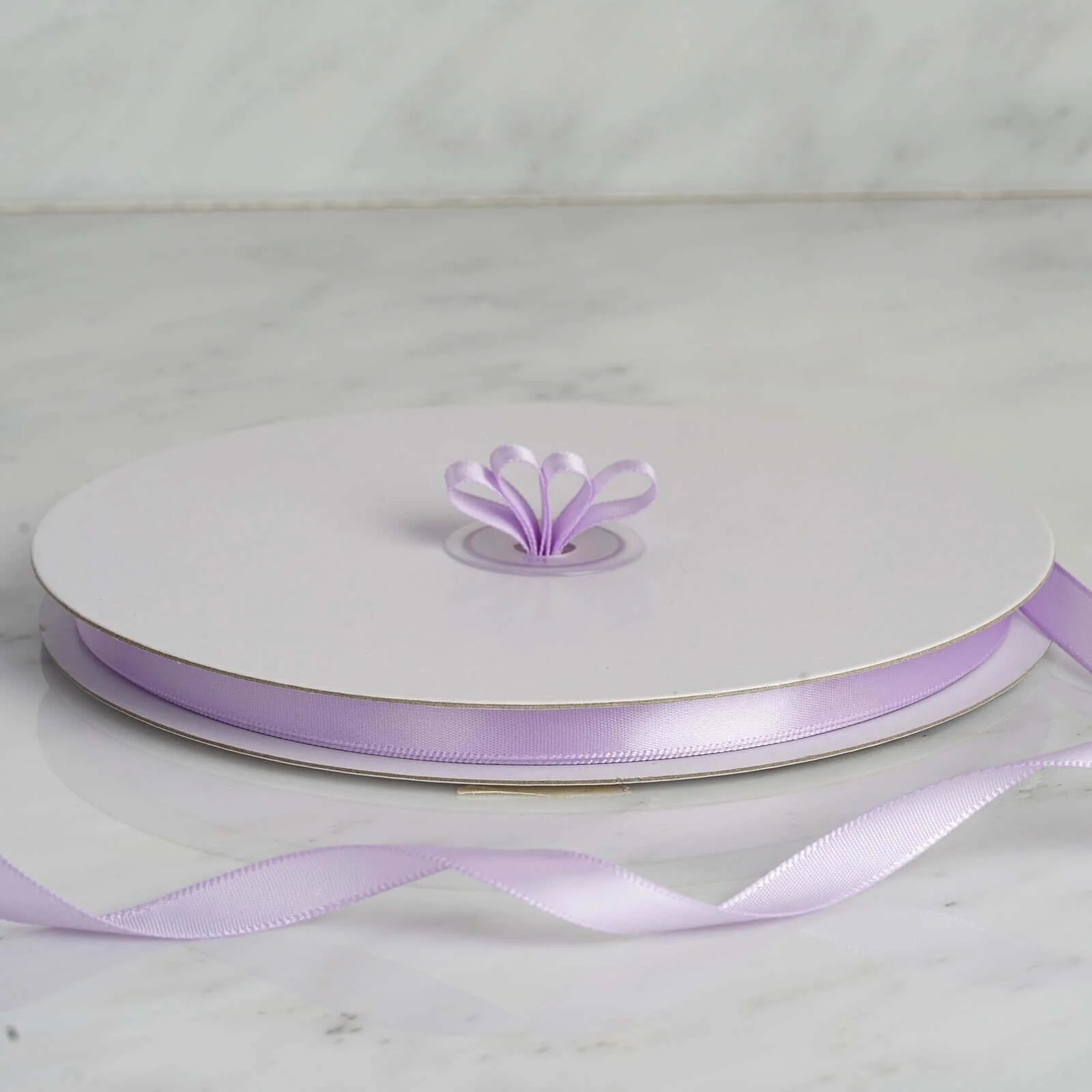 Lavender Lilac Single Face Decorative Satin Ribbon 100 Yards 3/8" - Image 8