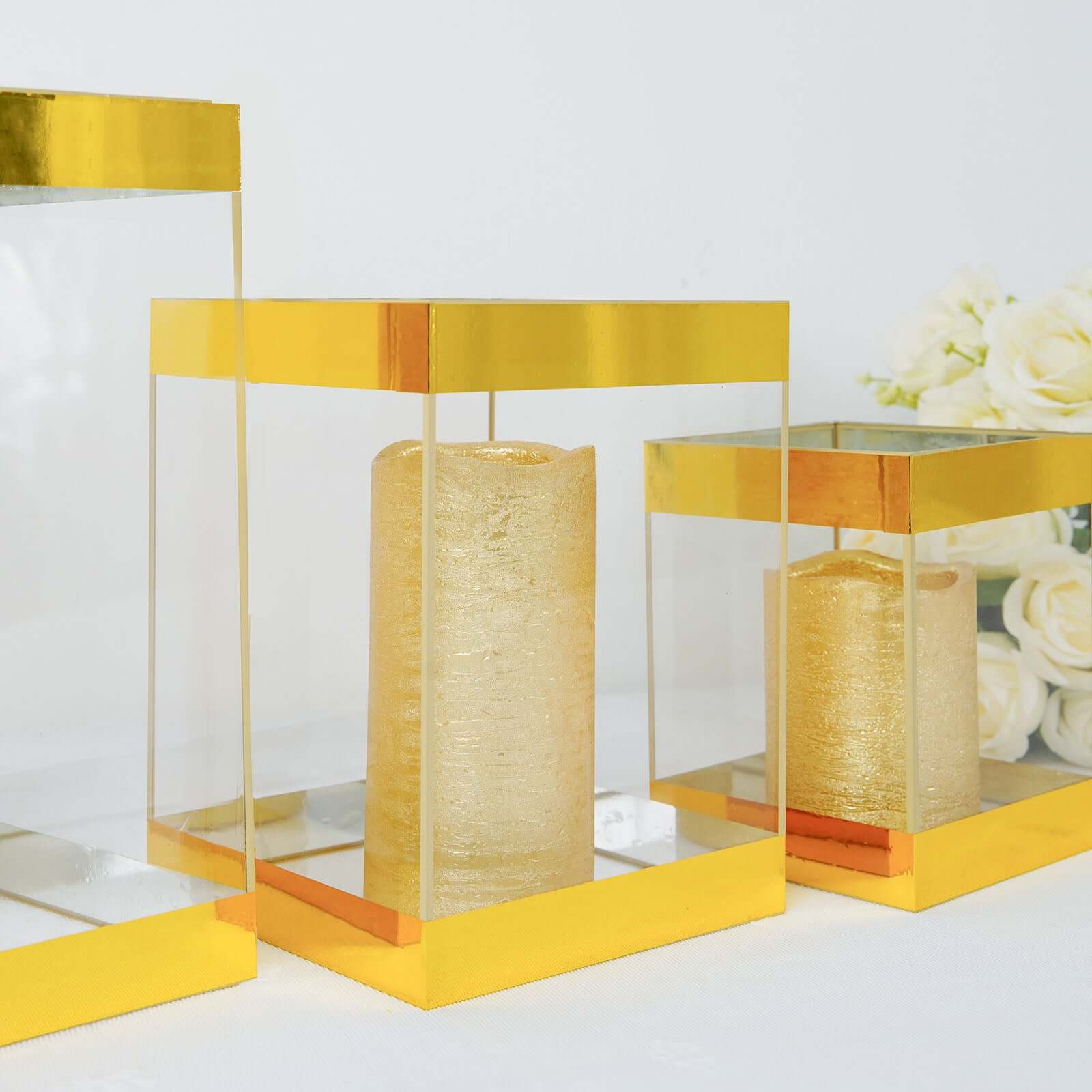 Gold Metallic Film DIY Shelf Craft Tape, Mylar Film Tape with Acrylic Adhesive 100 Yds 1" - Image 9
