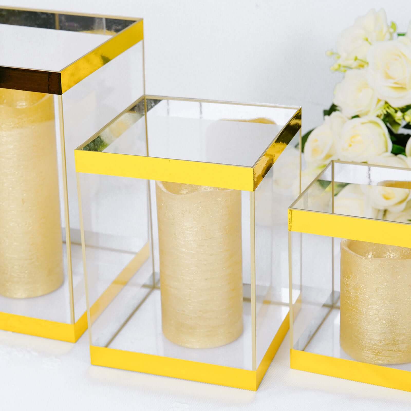 Gold Metallic Film Tape Adhesive, DIY Floral Wrap Craft Decor Tape - Polyester with Acrylic 100 Yds 3/8" - Image 9