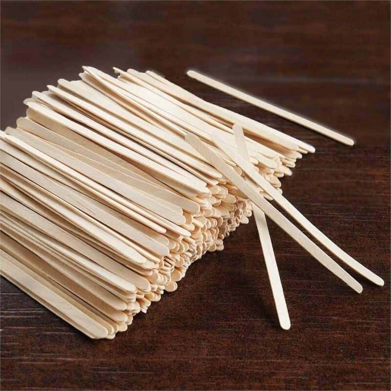 1000-Pack Birchwood Coffee Stirrers 4.5" Natural - Eco-Friendly Wooden Stir Sticks for Hot & Cold Drinks - Image 10