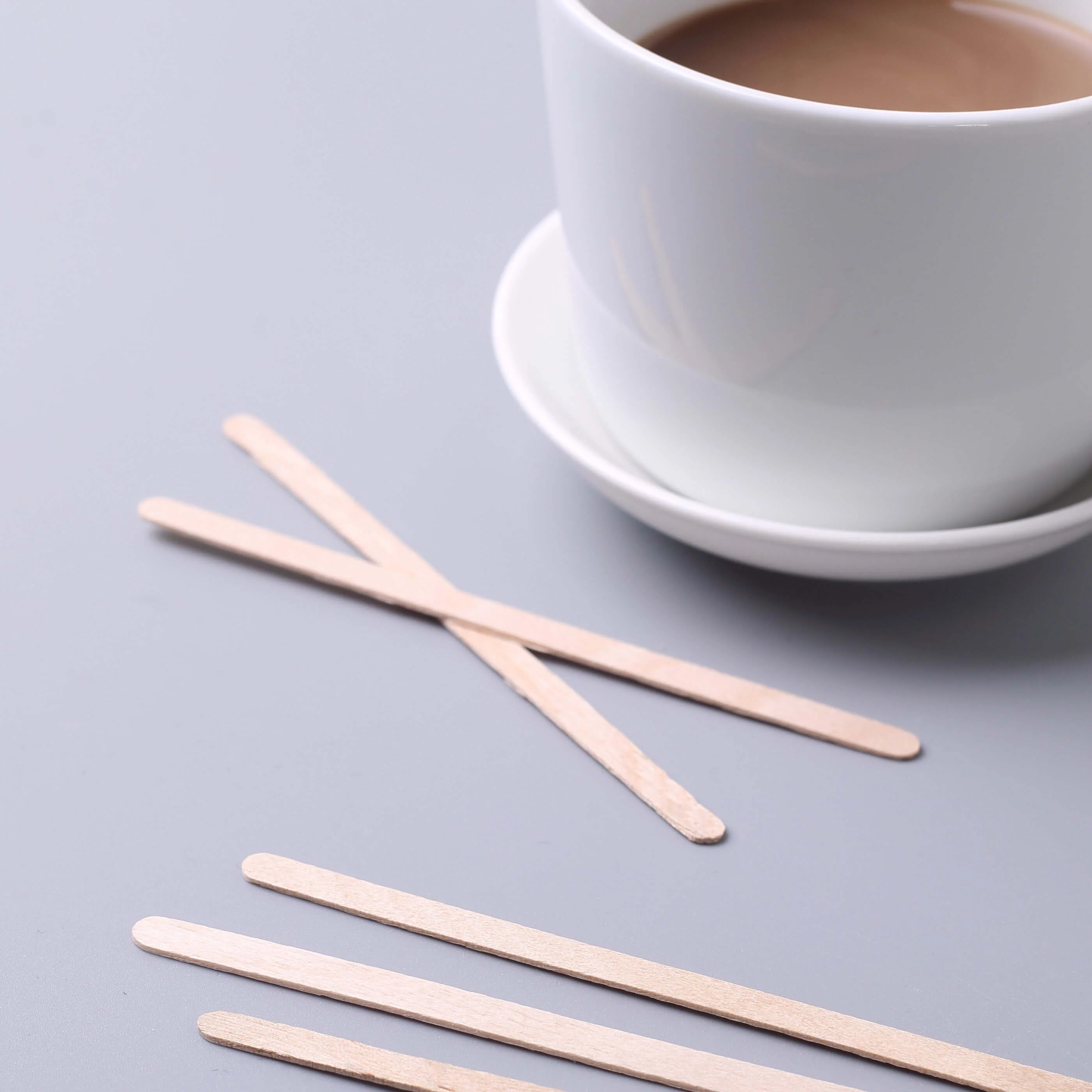 1000-Pack Birchwood Coffee Stirrers 4.5" Natural - Eco-Friendly Wooden Stir Sticks for Hot & Cold Drinks - Image 7