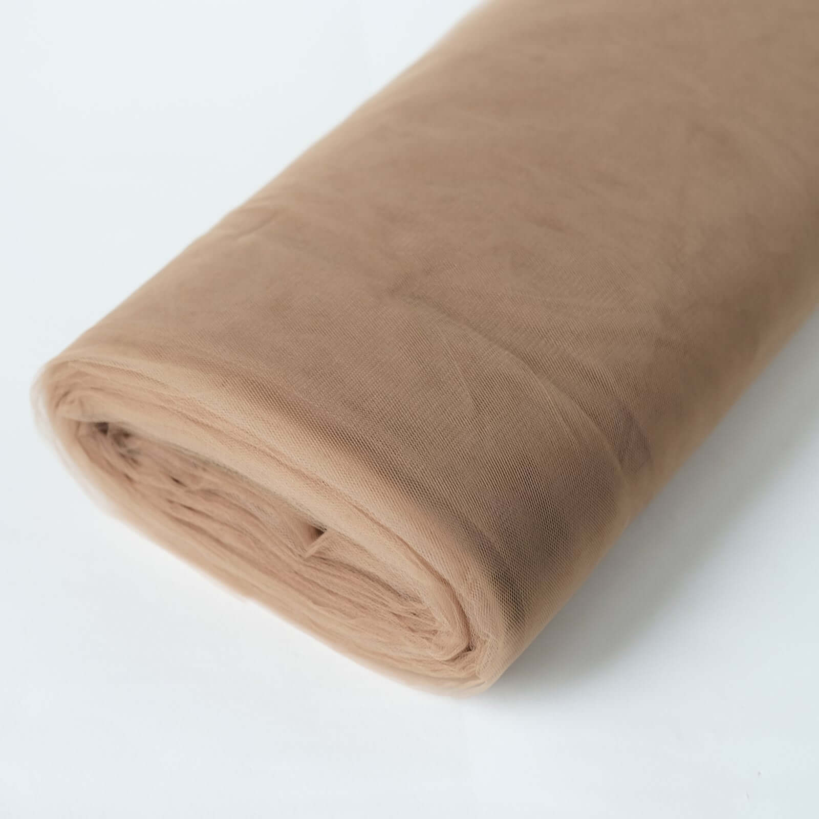 Natural Tulle Fabric Bolt, DIY Craft Fabric Roll 108"x50 Yards - Image 3