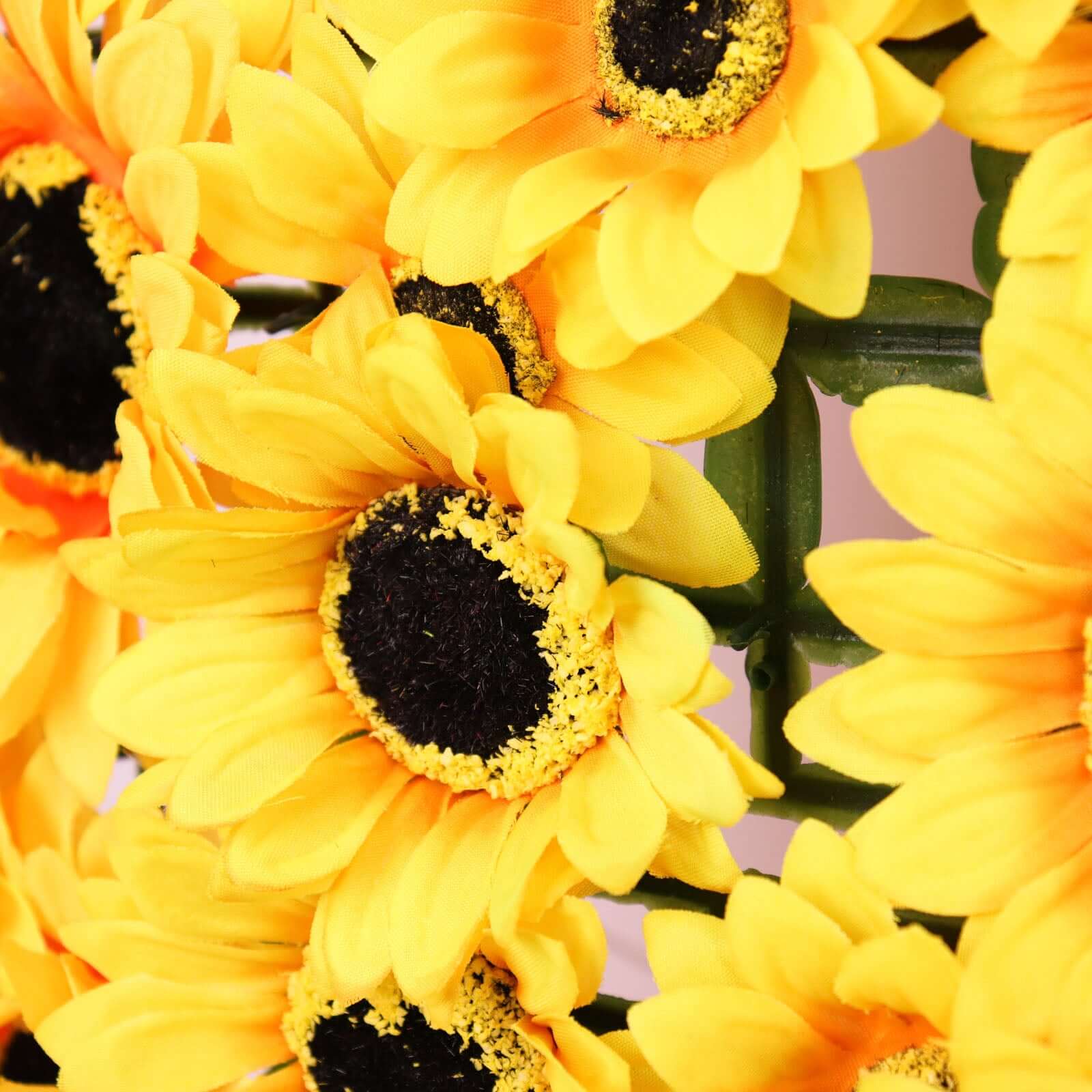 Artificial Sunflower Wall Mat Backdrop, Flower Wall Decor, Indoor/Outdoor UV Protected 4 Artificial Panels 11 Sq ft. - Image 10