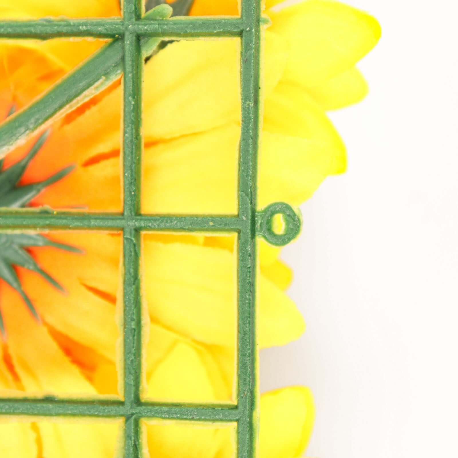 Artificial Sunflower Wall Mat Backdrop, Flower Wall Decor, Indoor/Outdoor UV Protected 4 Artificial Panels 11 Sq ft. - Image 14