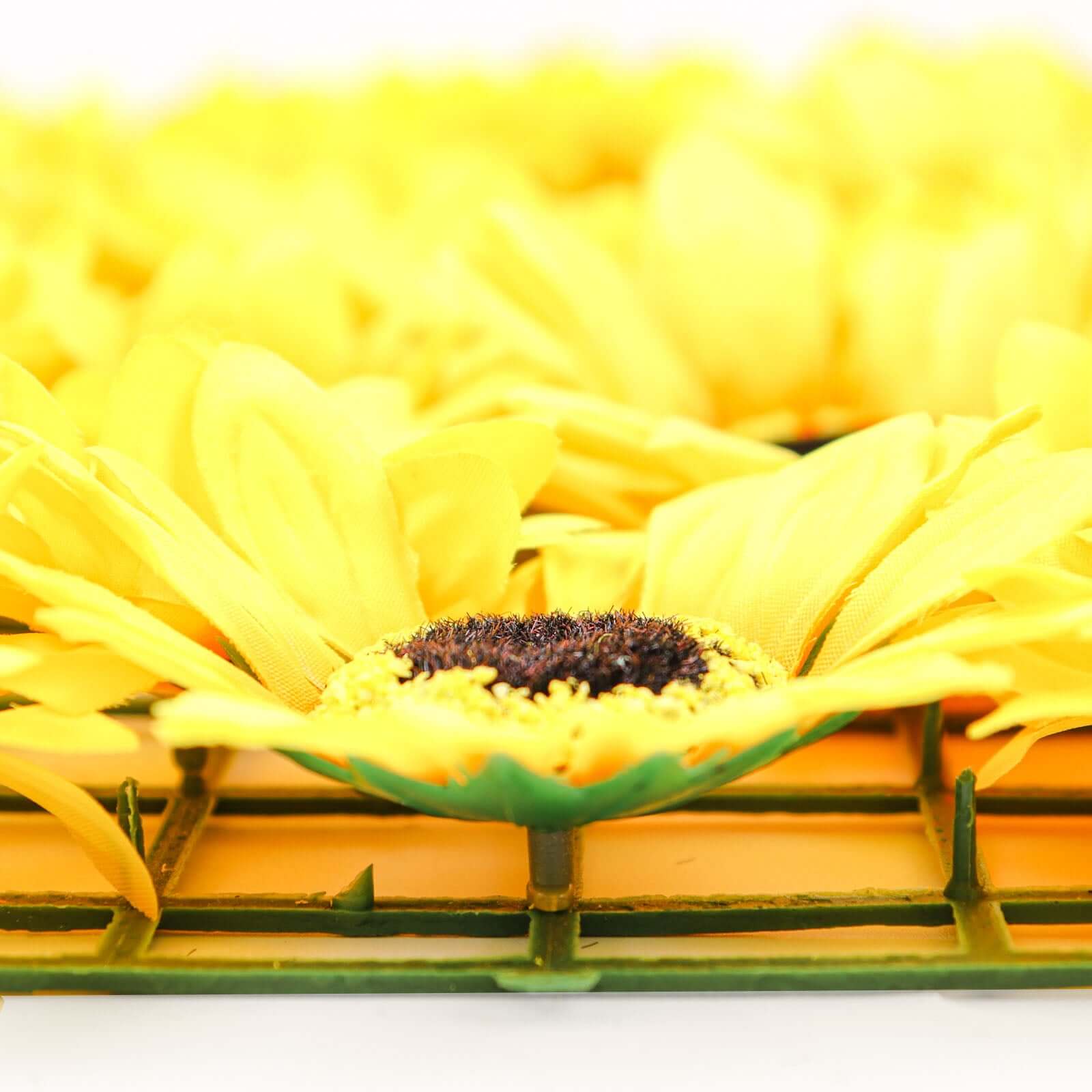 Artificial Sunflower Wall Mat Backdrop, Flower Wall Decor, Indoor/Outdoor UV Protected 4 Artificial Panels 11 Sq ft. - Image 15