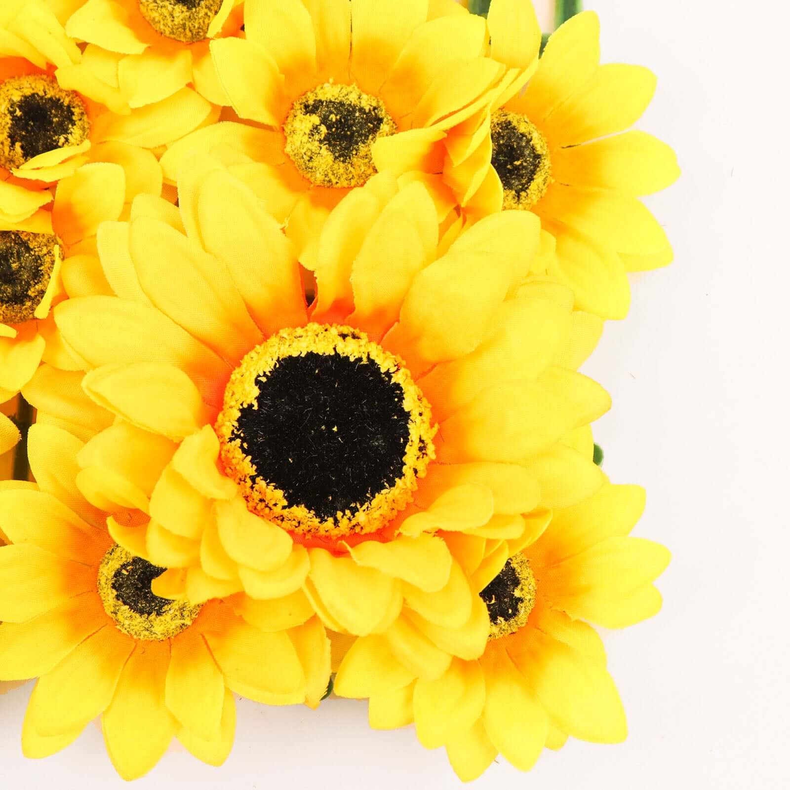 Artificial Sunflower Wall Mat Backdrop, Flower Wall Decor, Indoor/Outdoor UV Protected 4 Artificial Panels 11 Sq ft. - Image 16