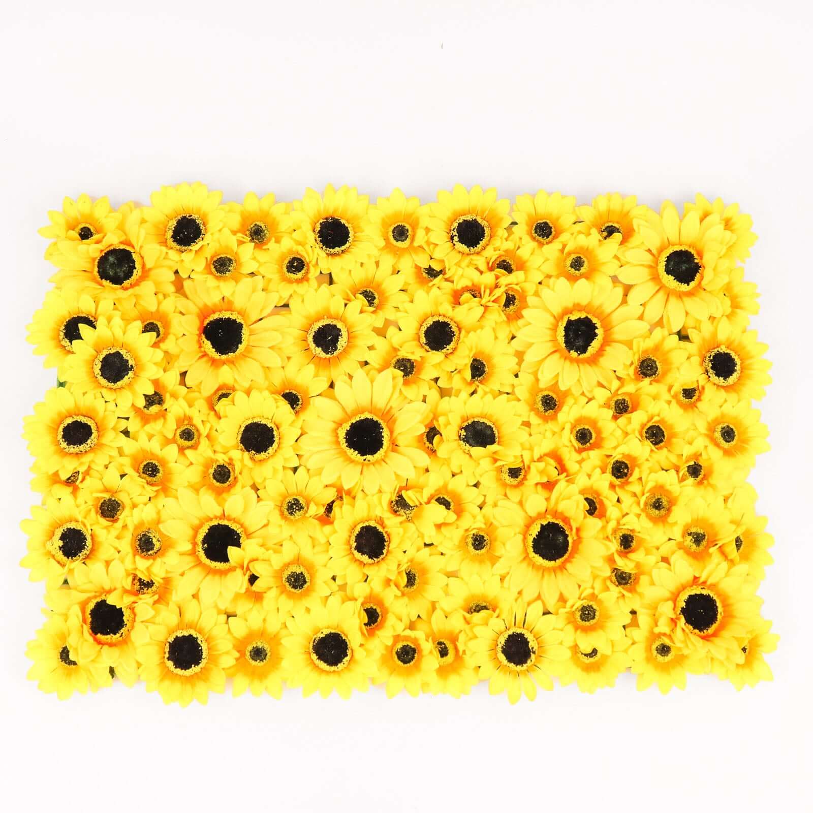 Artificial Sunflower Wall Mat Backdrop, Flower Wall Decor, Indoor/Outdoor UV Protected 4 Artificial Panels 11 Sq ft. - Image 7