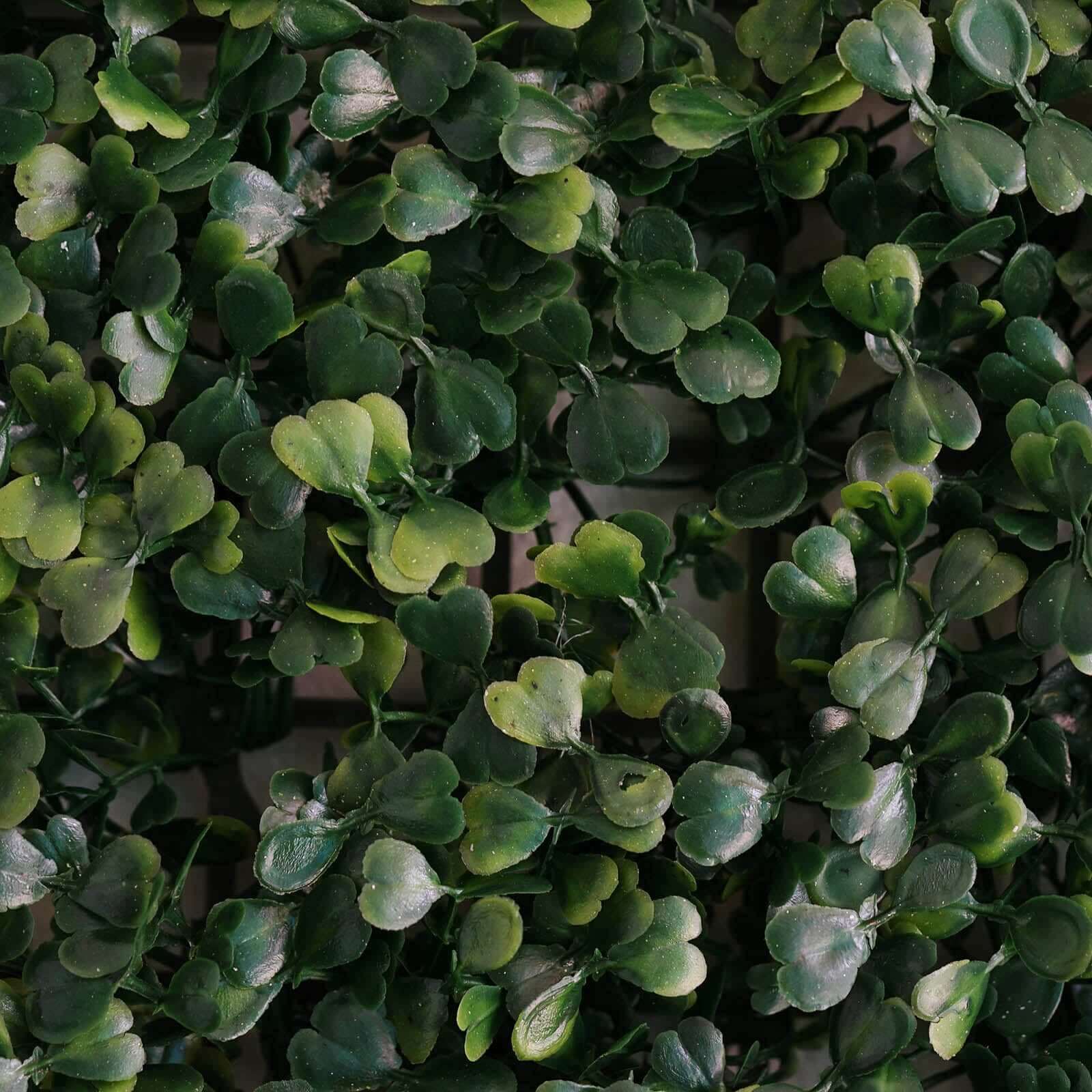 Dark Green Boxwood Hedge Garden Wall Backdrop Mat 4 Artificial Panels 11 Sq ft. - Image 2
