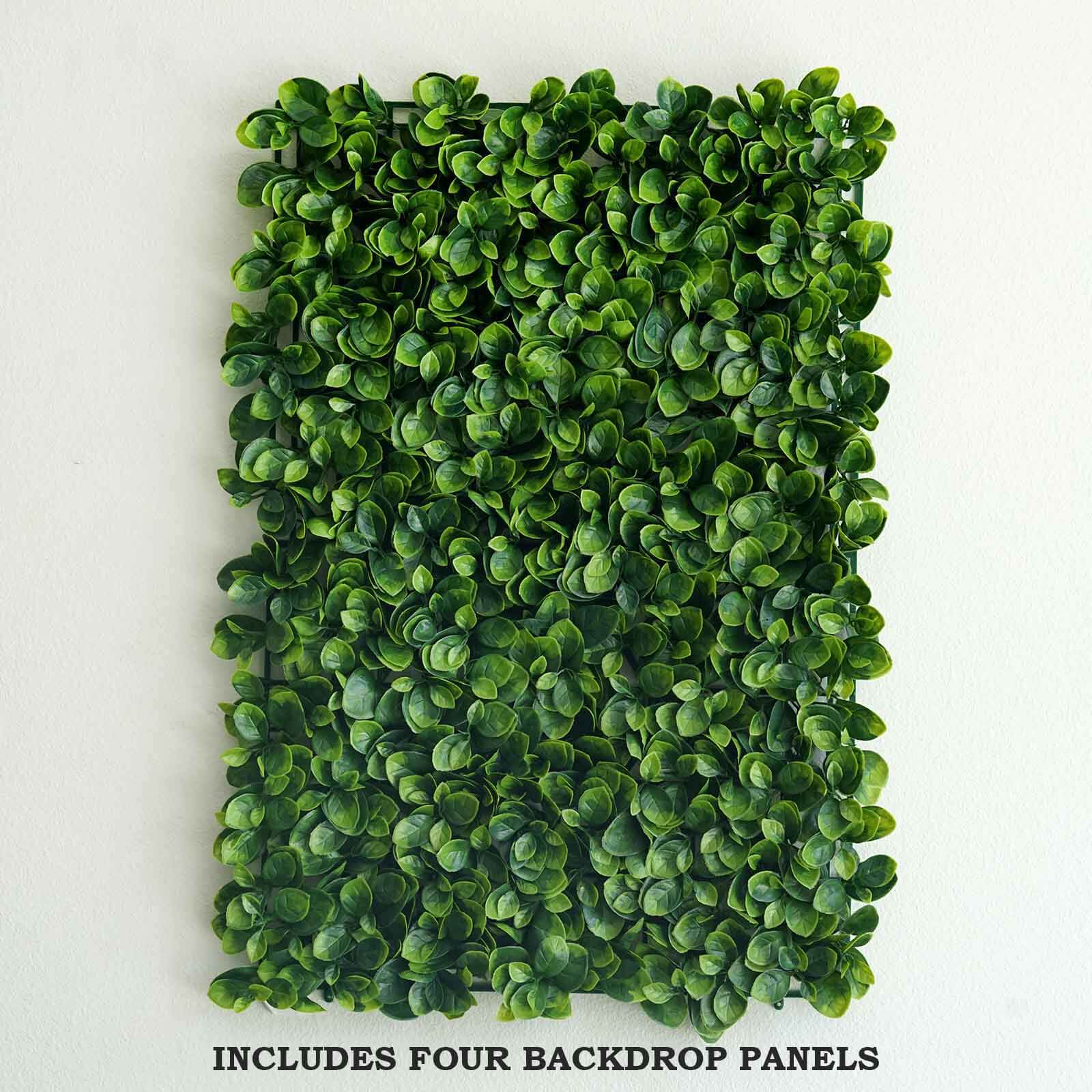 Green Boxwood Hedge Garden Wall Backdrop Mat 4 Artificial Panels 11 Sq ft. - Image 8