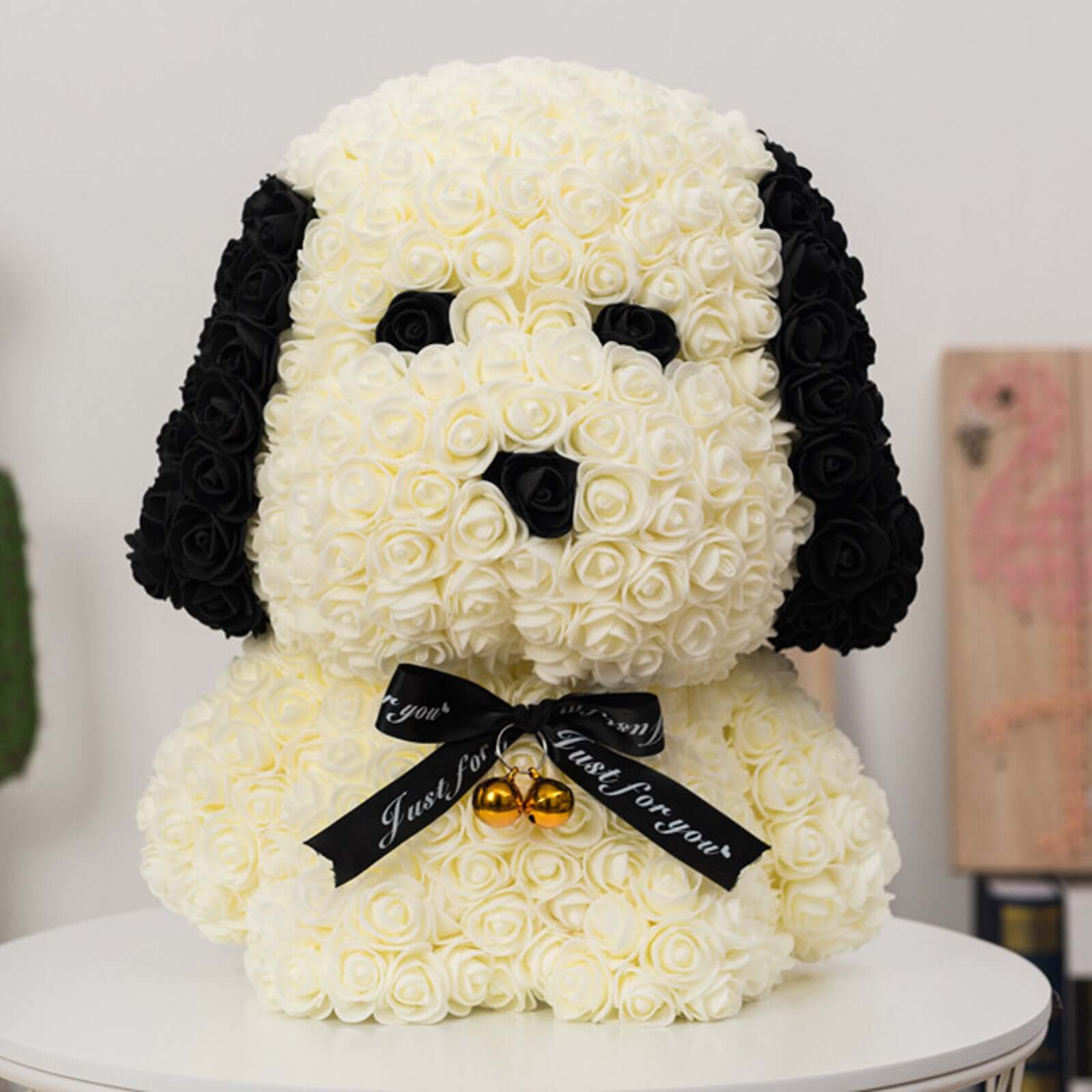 DIY White 3D Modeling StyroFoam Puppy, Polystyrene Craft Foam Animal 12.5" - Image 2