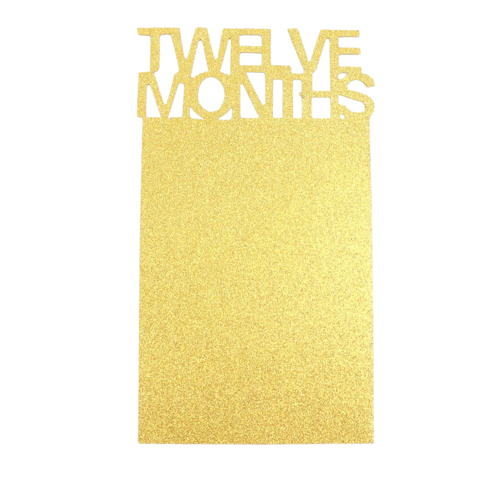 12 Month Milestone 1st Birthday Party Photo Backdrop Hanging Banner, Baby Photo Garland Banner 5.5ft - Image 7