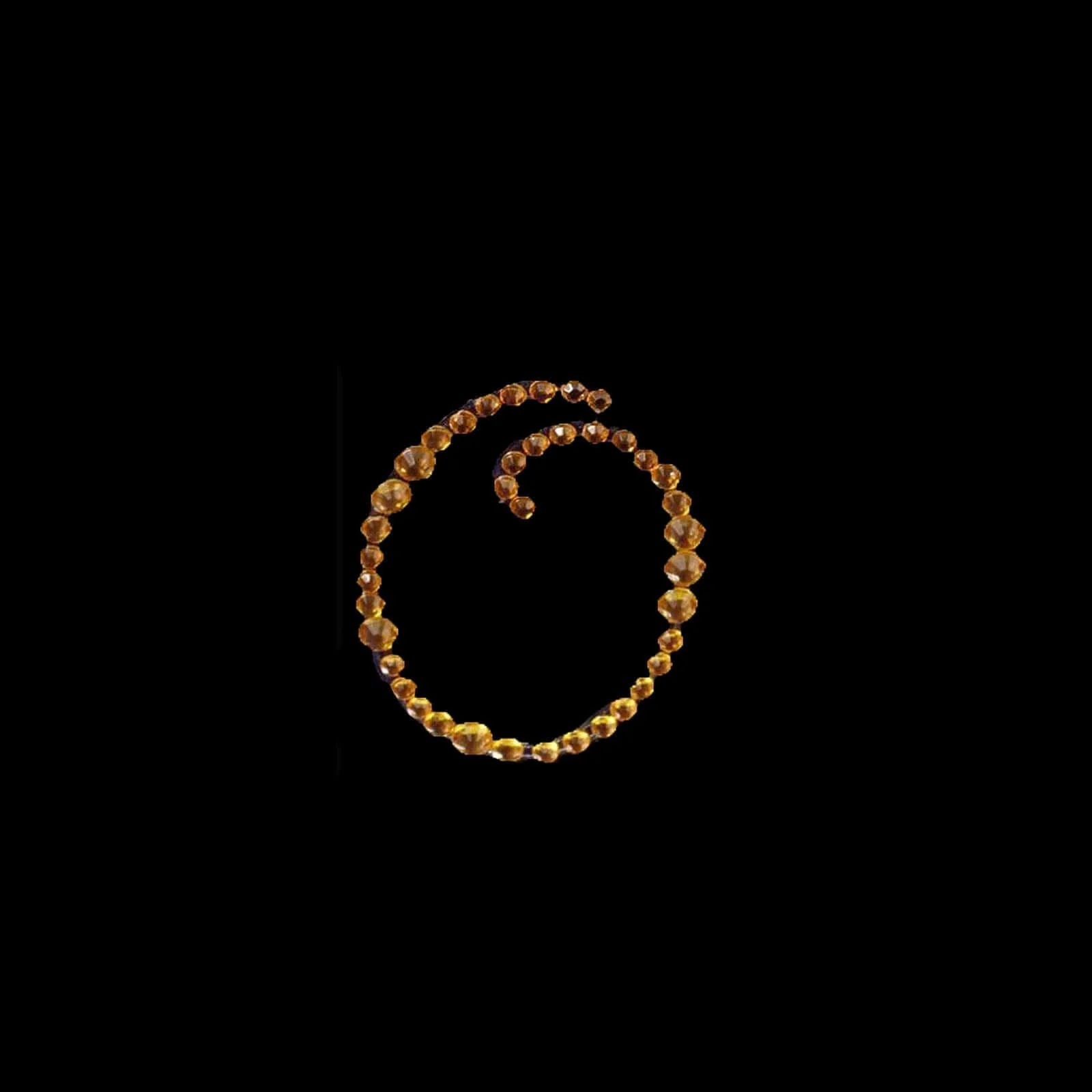 12 Pack Gold Rhinestone Monogram Letter "O" Jewel Sticker Self Adhesive DIY Diamond Decor 1.5" - Image 7